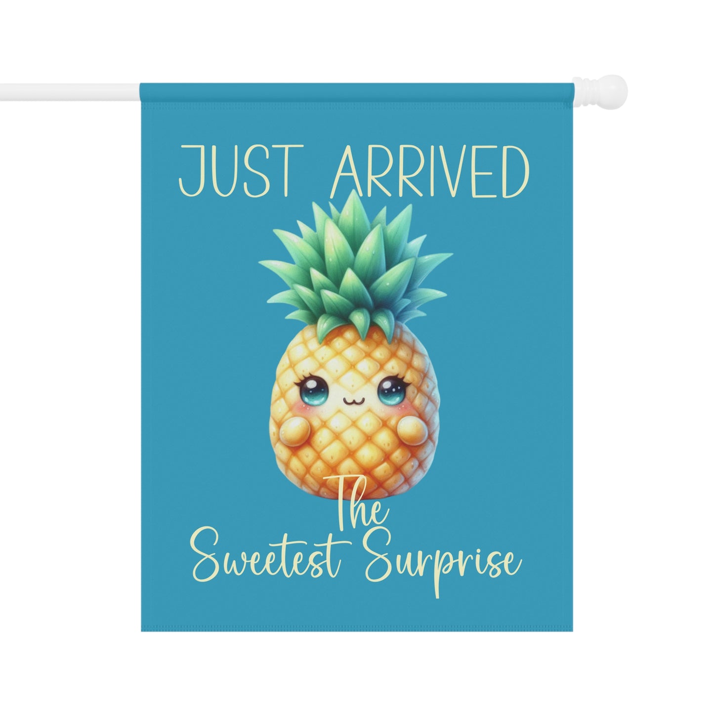 Garden Flag - Baby - Just Arrived...The Sweetest Surprise (02a)
