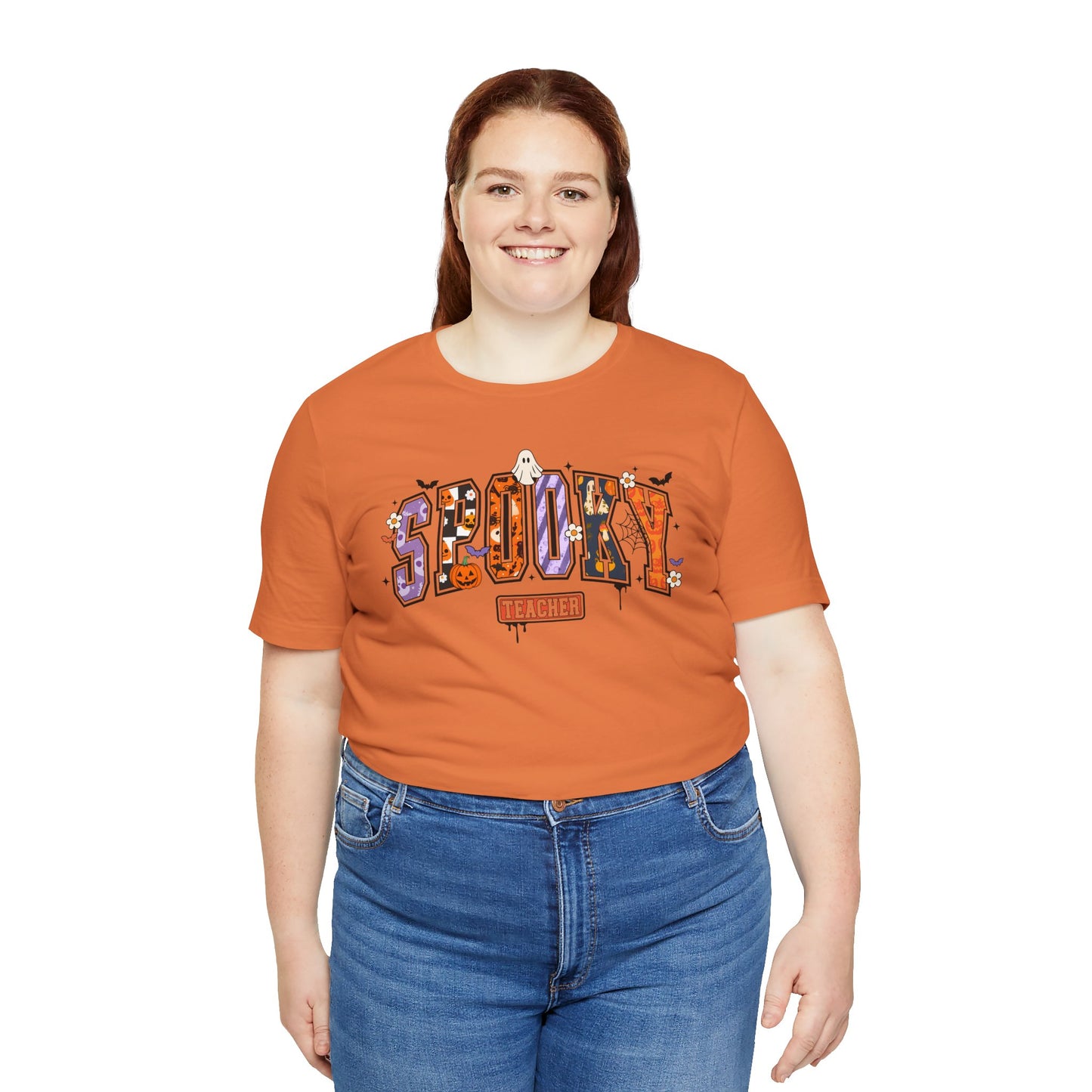 T-Shirt - Teacher / Halloween - Spooky Teacher (01a)