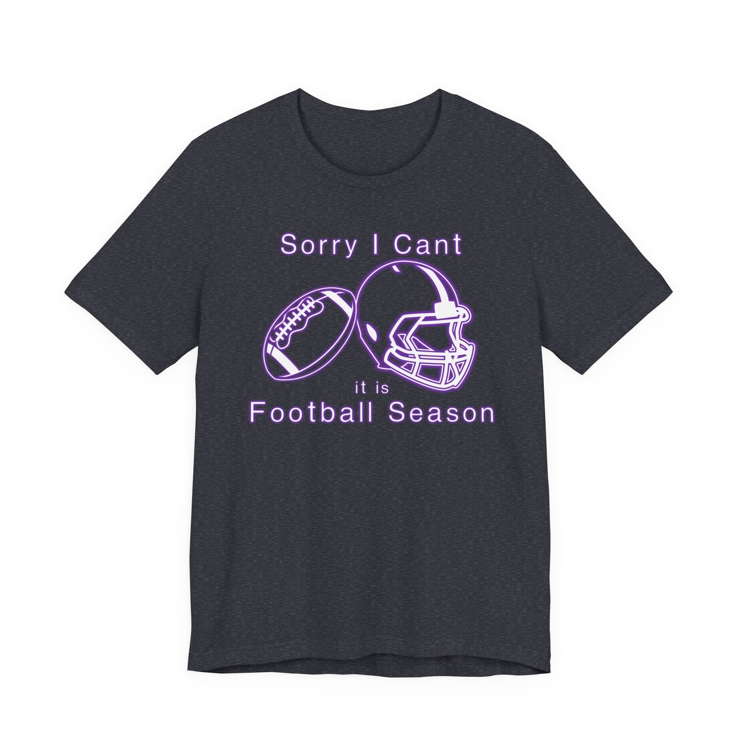 T-shirt - Football - Sorry I Cant (01c)