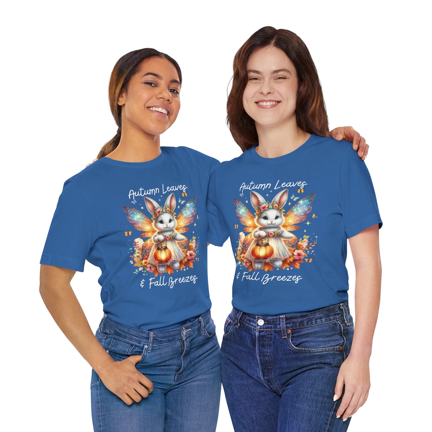 T-shirt - Autumn Leaves & Fall Breezes (01b)