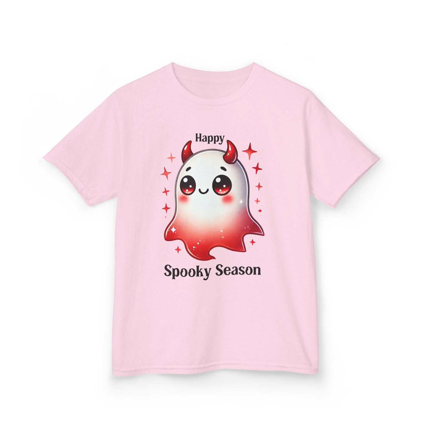 Child Tee - Halloween / Ghost - Happy Spooky Season (01a)