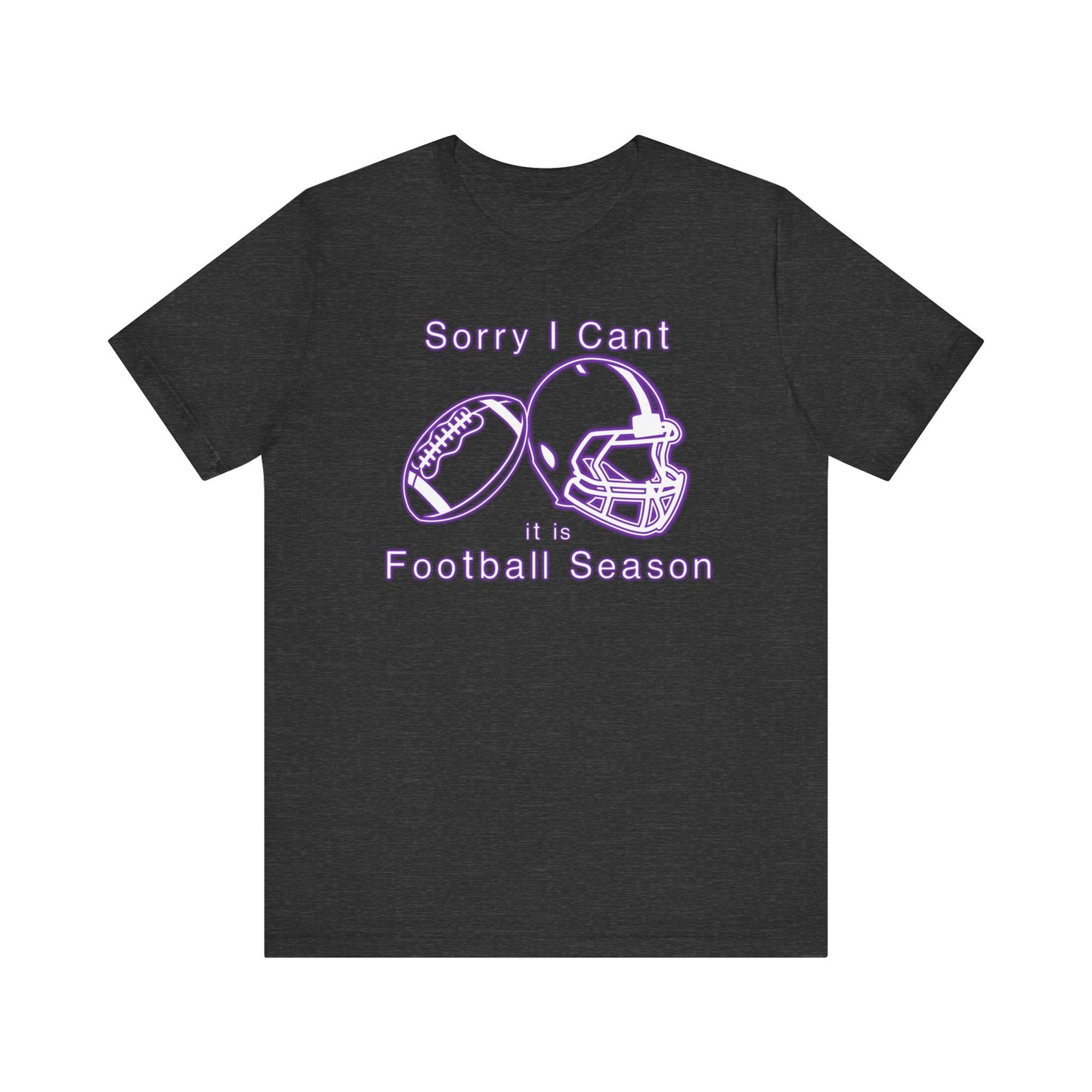 T-shirt - Football - Sorry I Cant (01c)