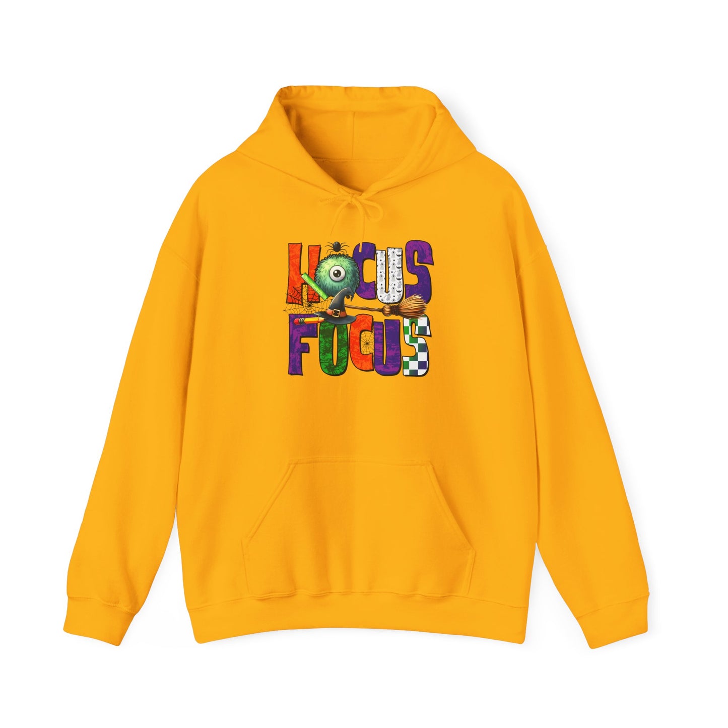 Heavy Blend Hoodie - Teacher/Halloween - Hocus Focus (01a)