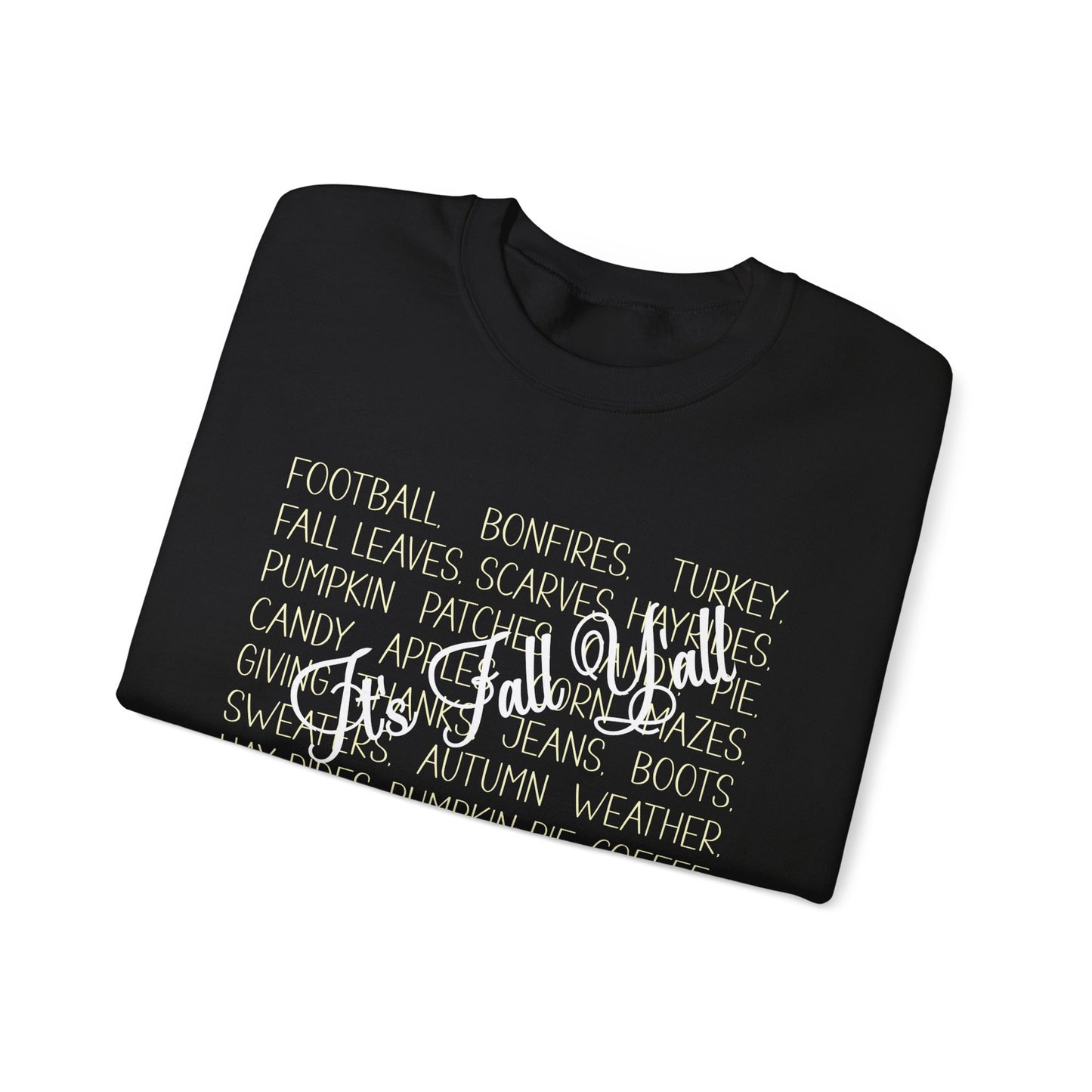 Sweatshirt - Autumn - It's Fall Y'all (1a)