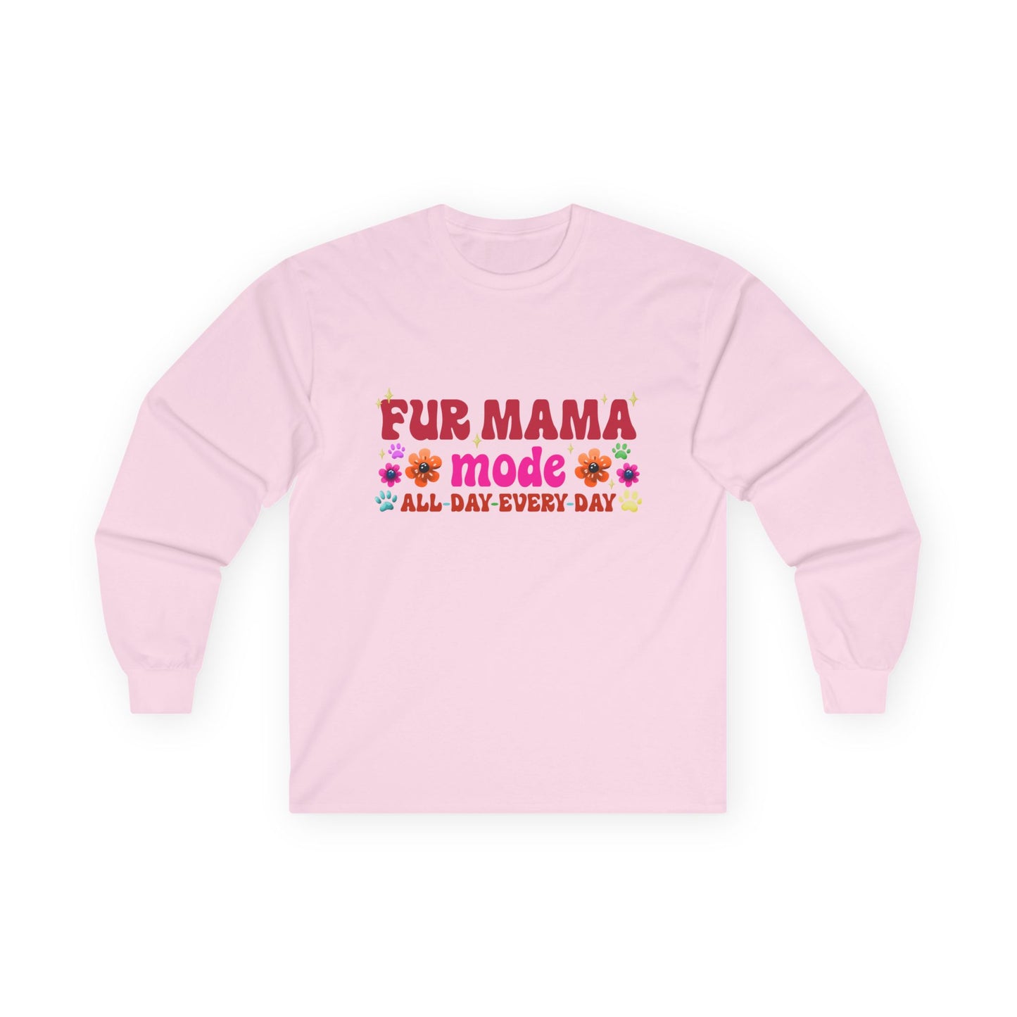 Long Sleeve Tee - Fur Mama (1)