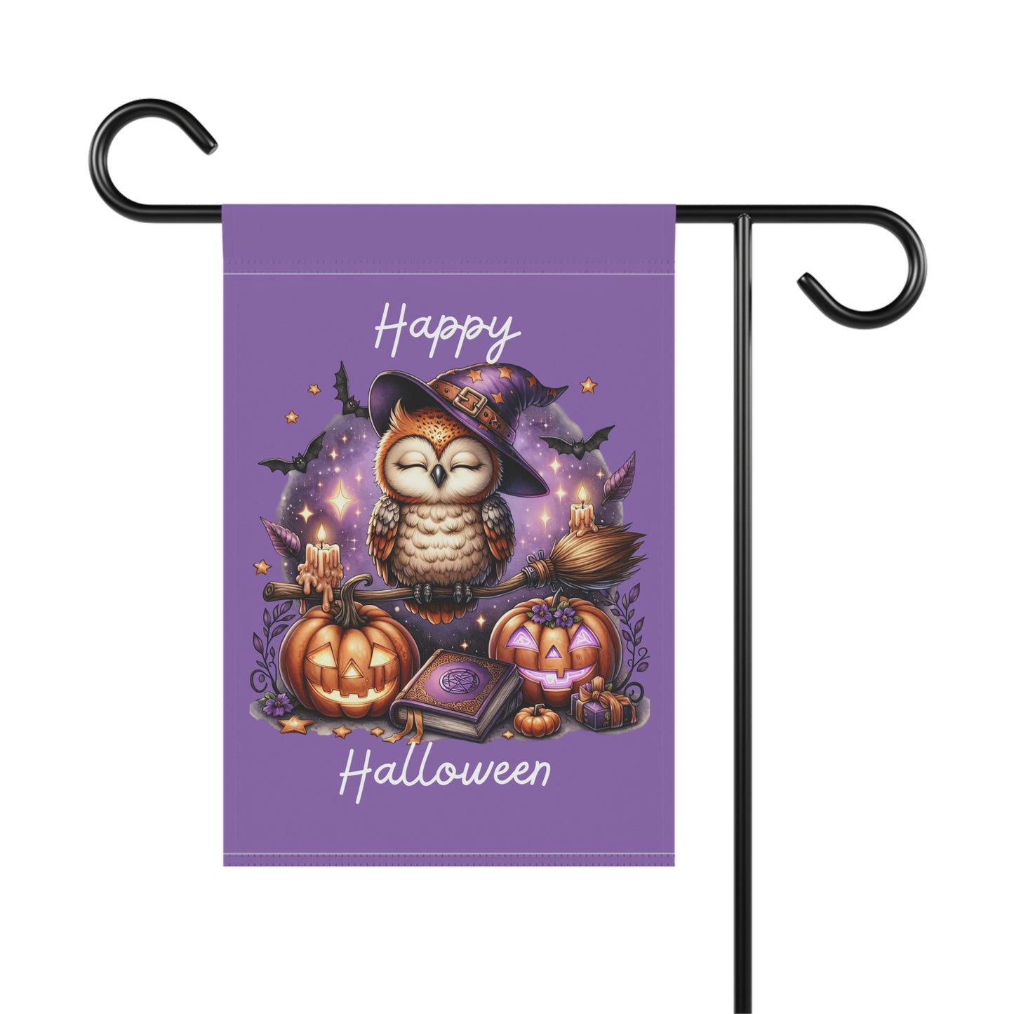 Garden Flag - Halloween - Happy Halloween (02a)