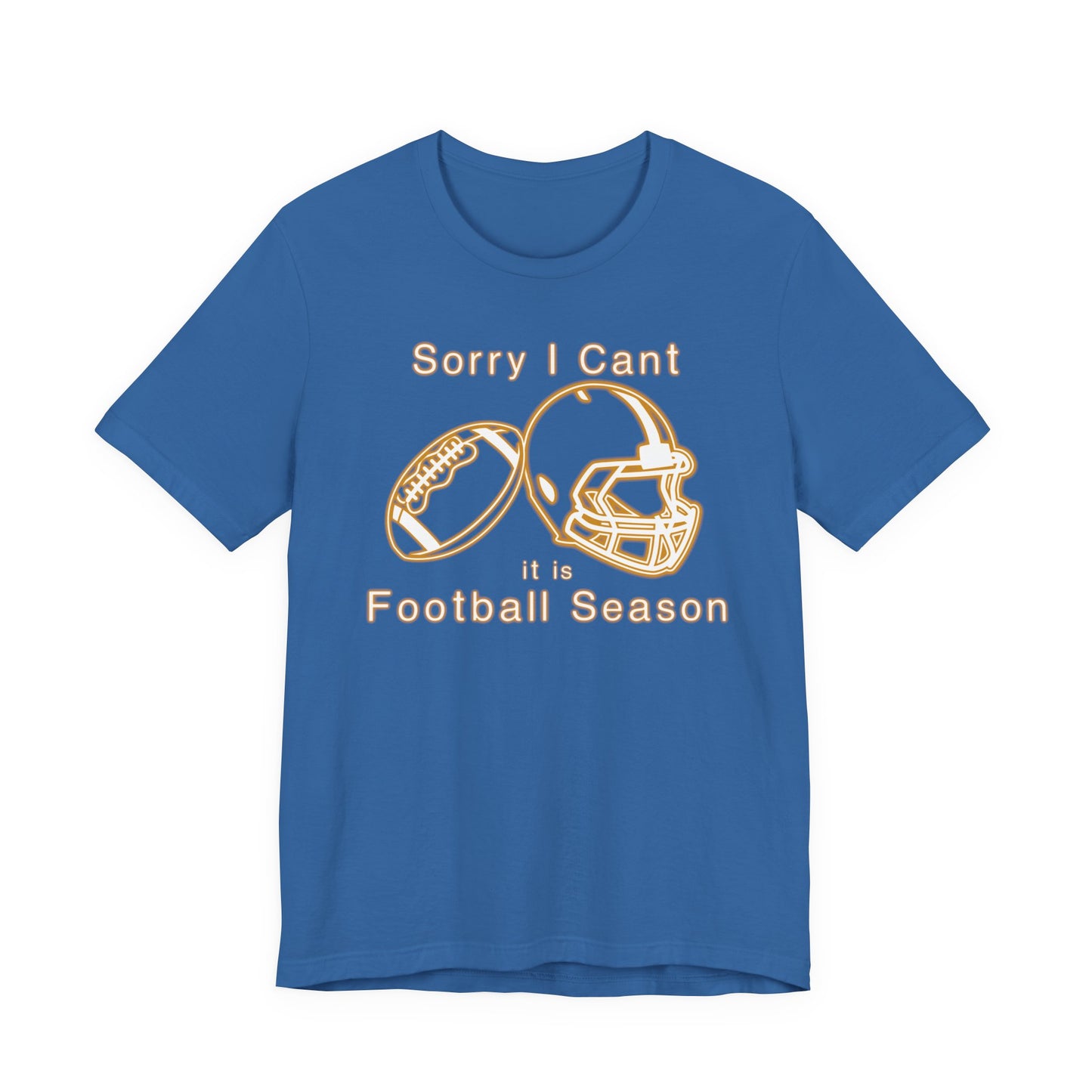T-shirt - Football - Sorry I Cant (01g)