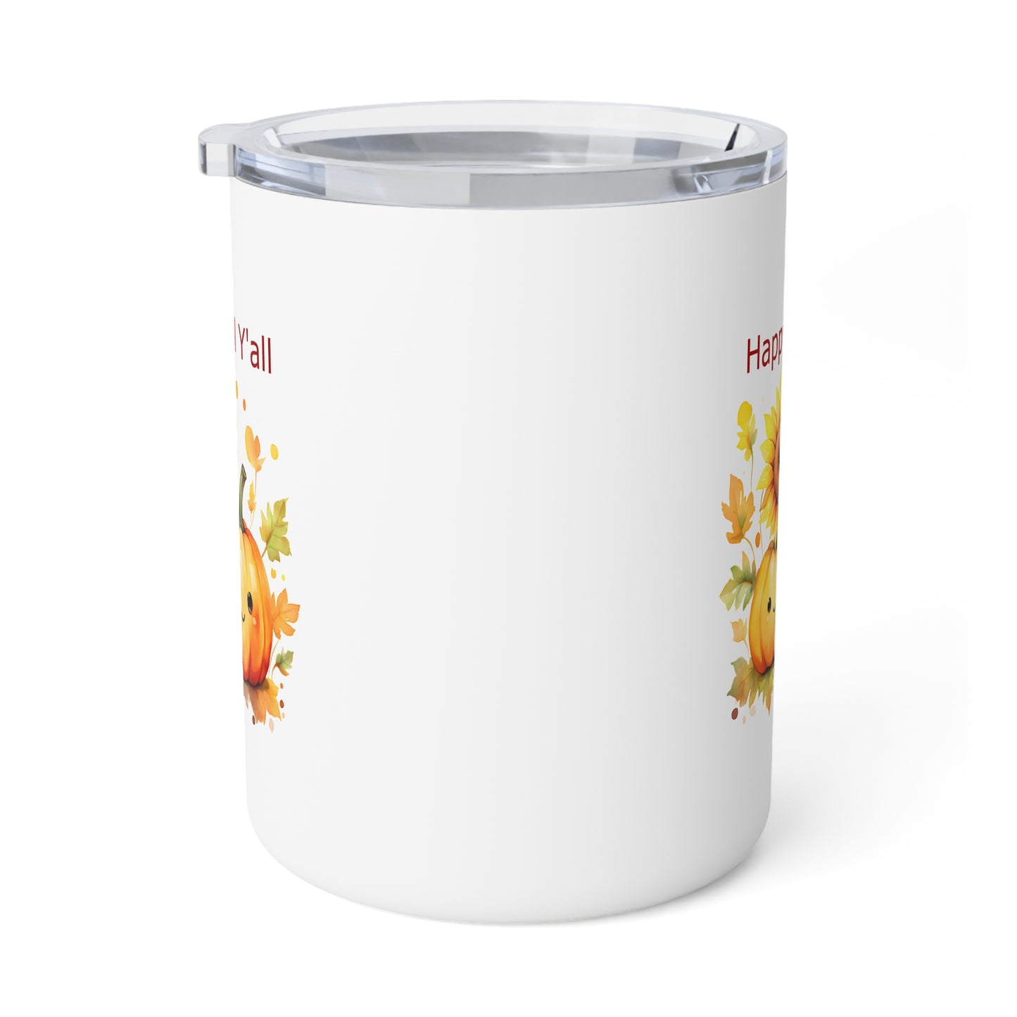 Insulated Mug - Autumn - Happy Fall Y'all (01)