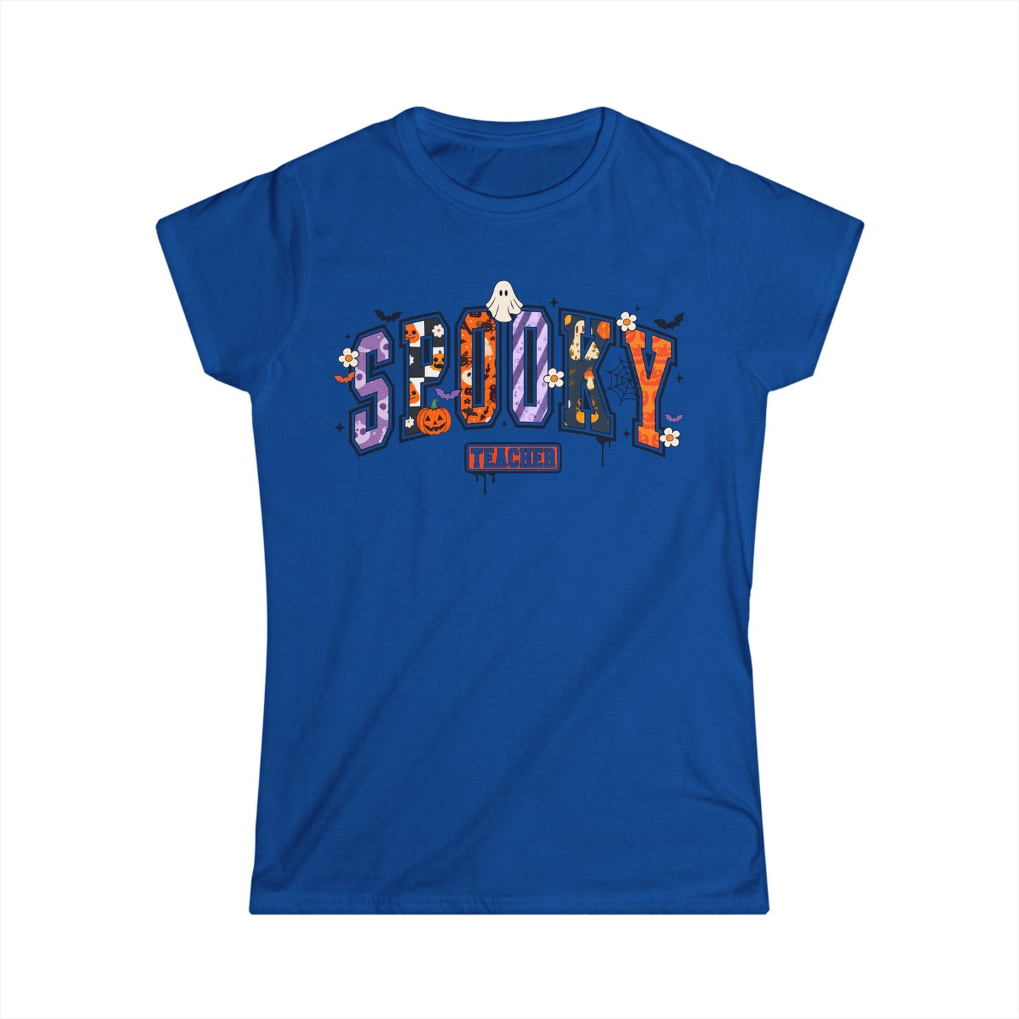 Female T-Shirt - Teacher / Halloween - Spooky Teacher (01a)