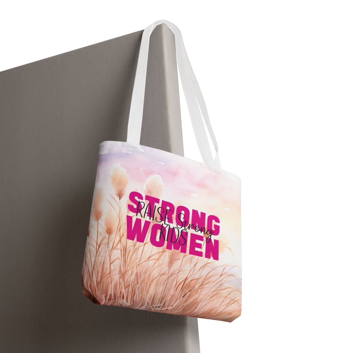 Tote Bag - Mom - Strong Women Raise Strong Kids (1)