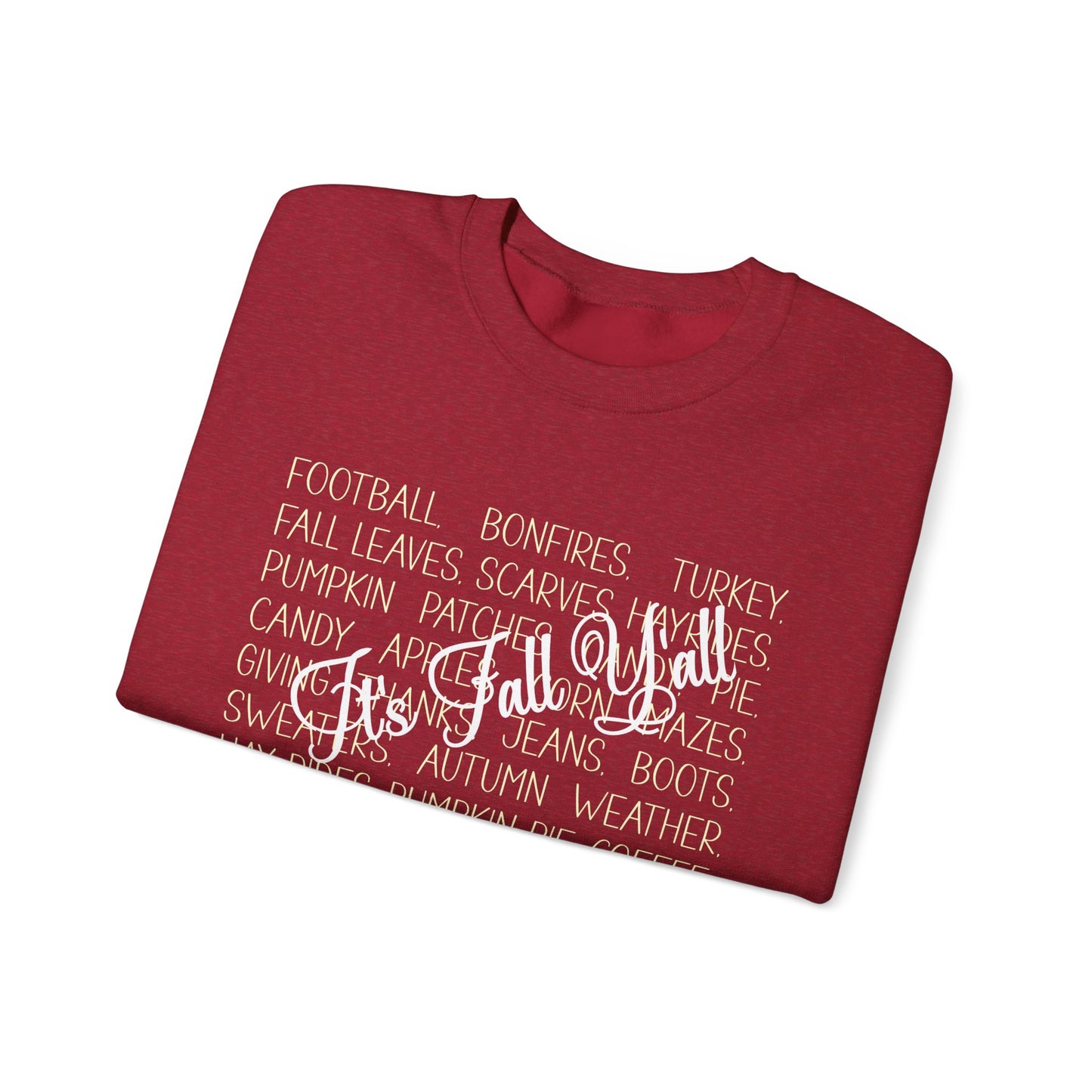 Sweatshirt - Autumn - It's Fall Y'all (1a)