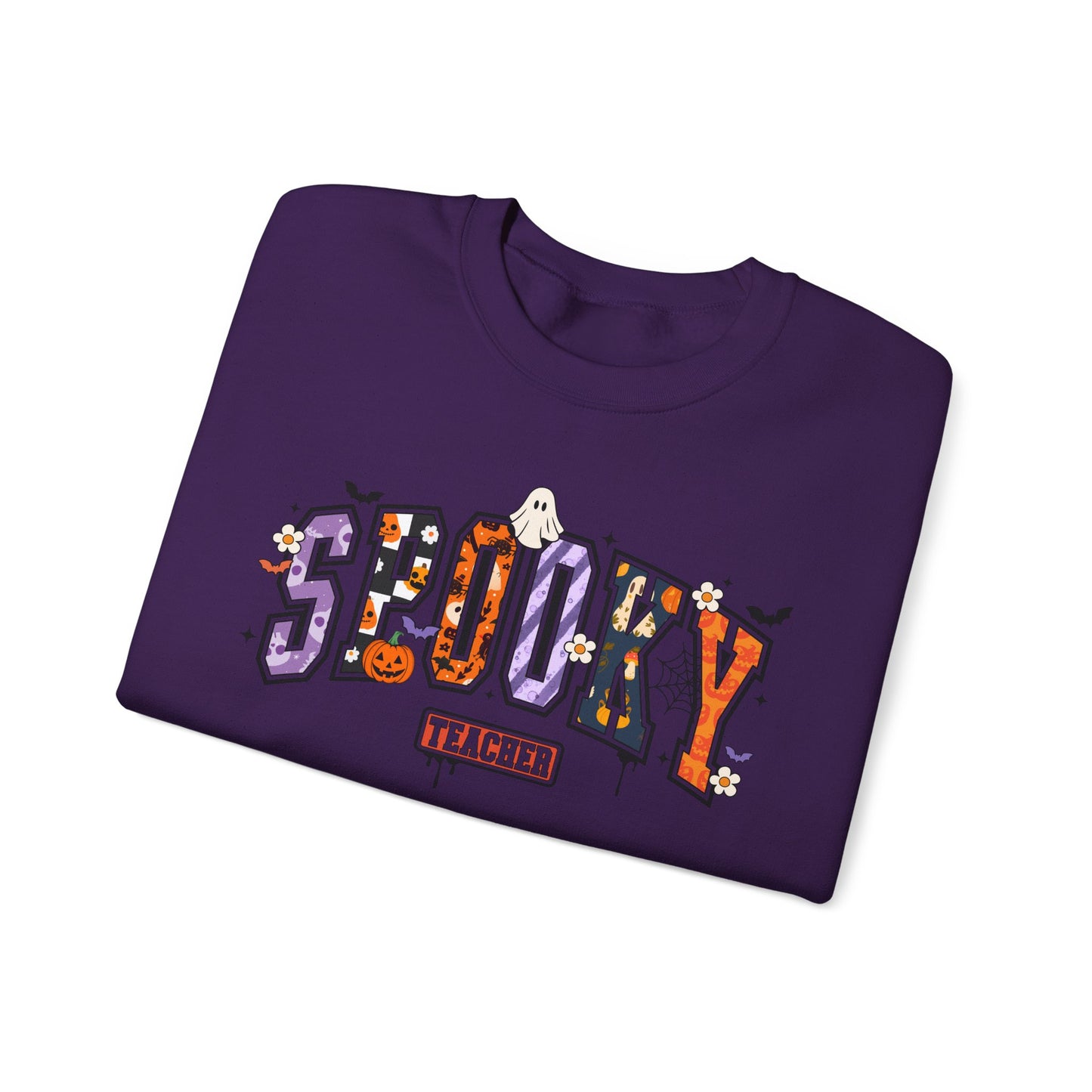 Sweatshirt - Teacher / Halloween - Spooky Teacher (1a)