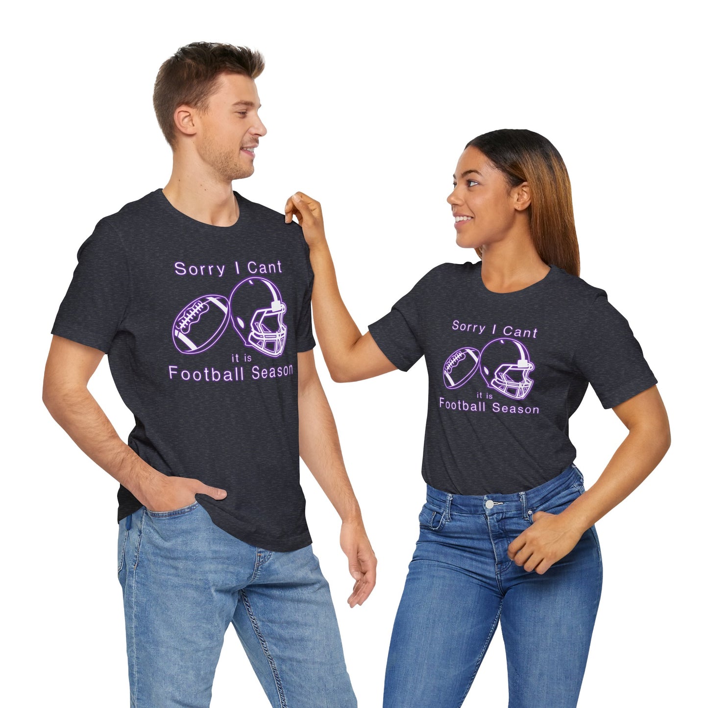 T-shirt - Football - Sorry I Cant (01c)