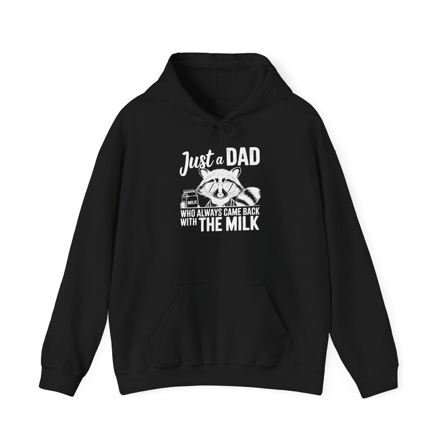 Hoodie - Dad - Just a Dad (1) - White Writing