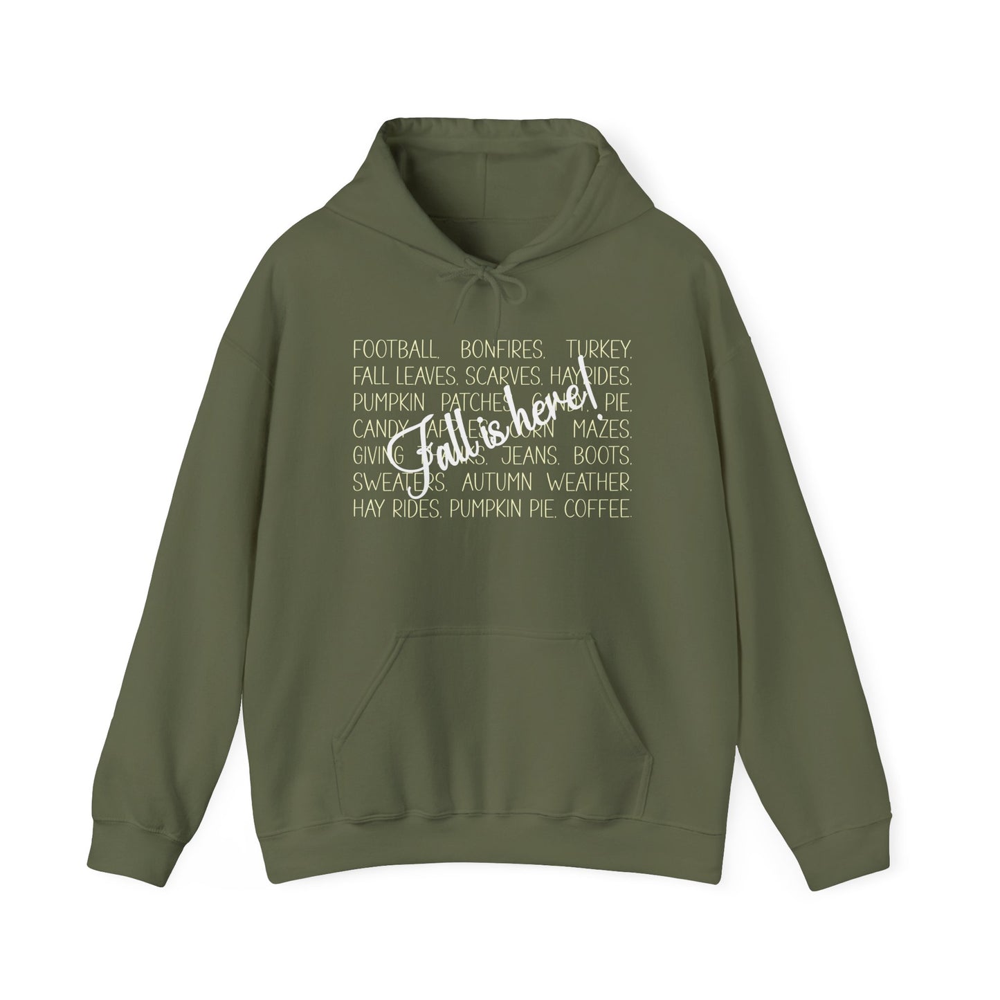 Heavy Blend Hoodie - Autumn - Fall is Here! (1a)