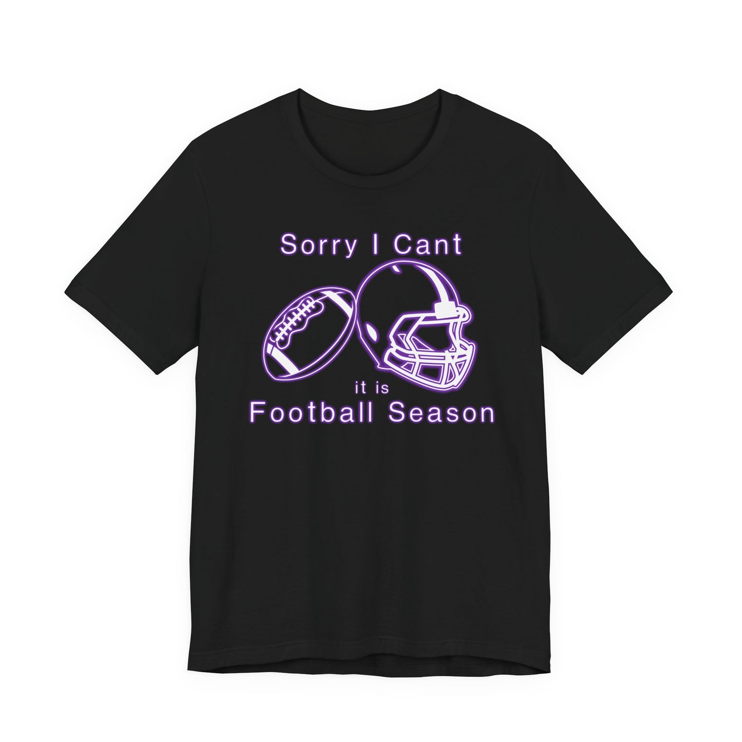 T-shirt - Football - Sorry I Cant (01c)