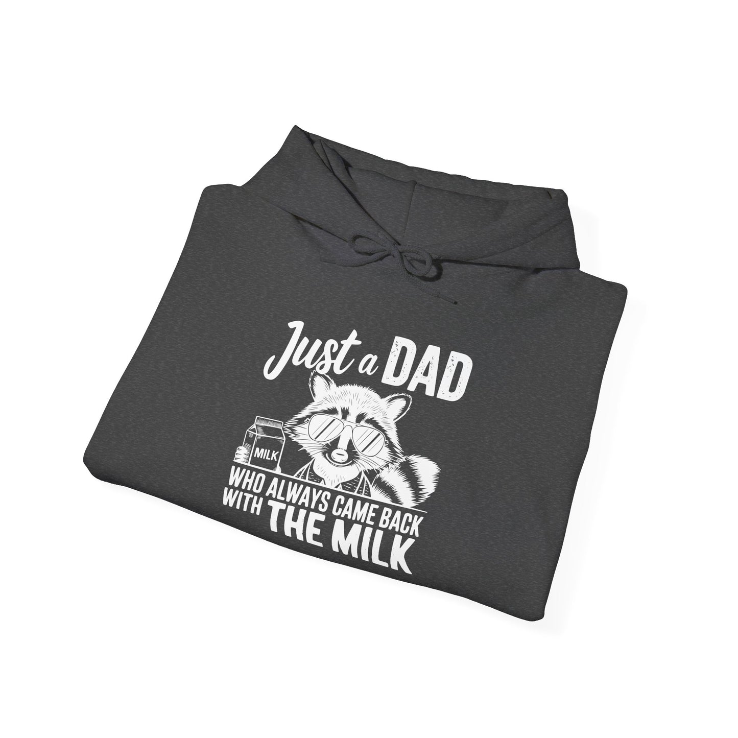 Hoodie - Dad - Just a Dad (1) - White Writing