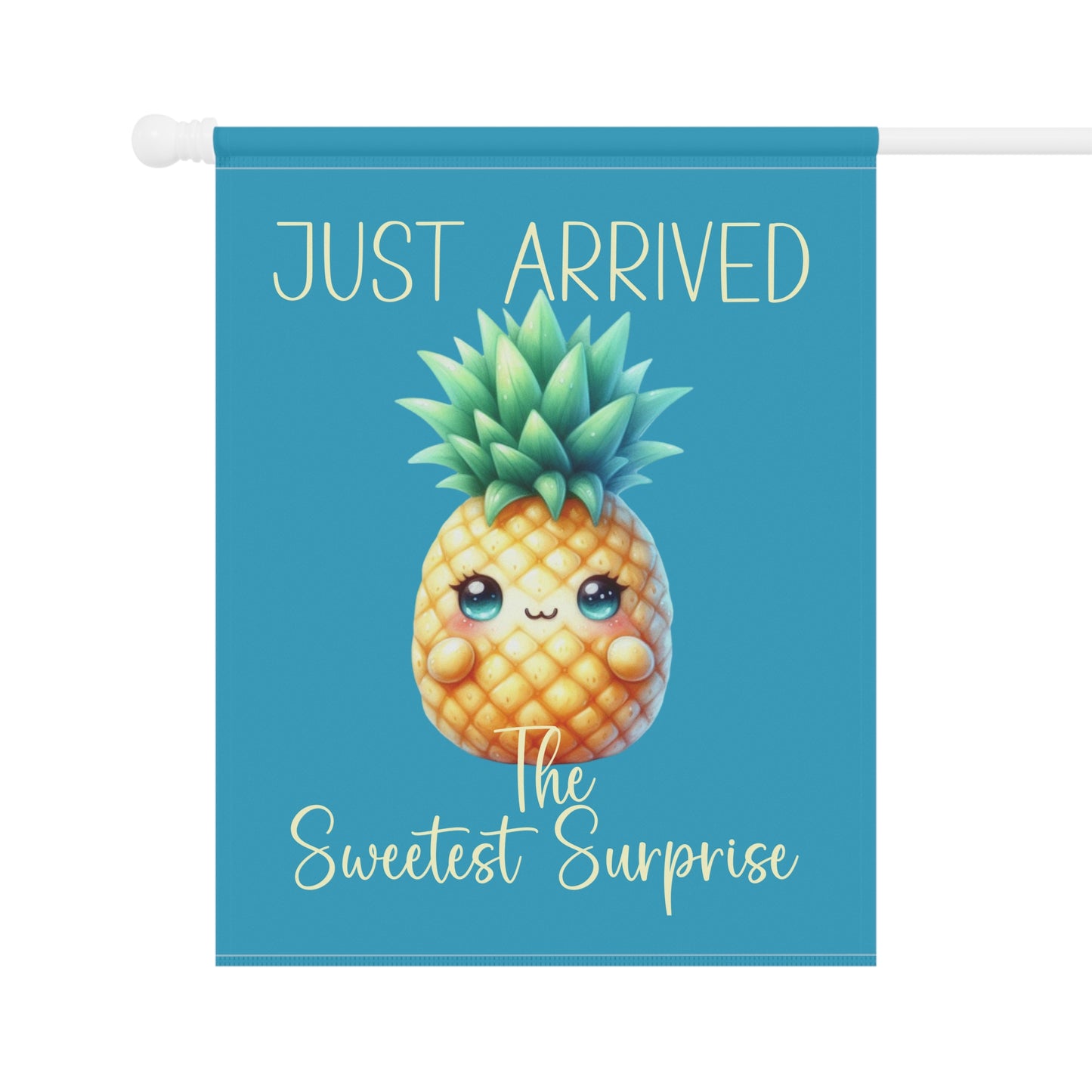 Garden Flag - Baby - Just Arrived...The Sweetest Surprise (02a)