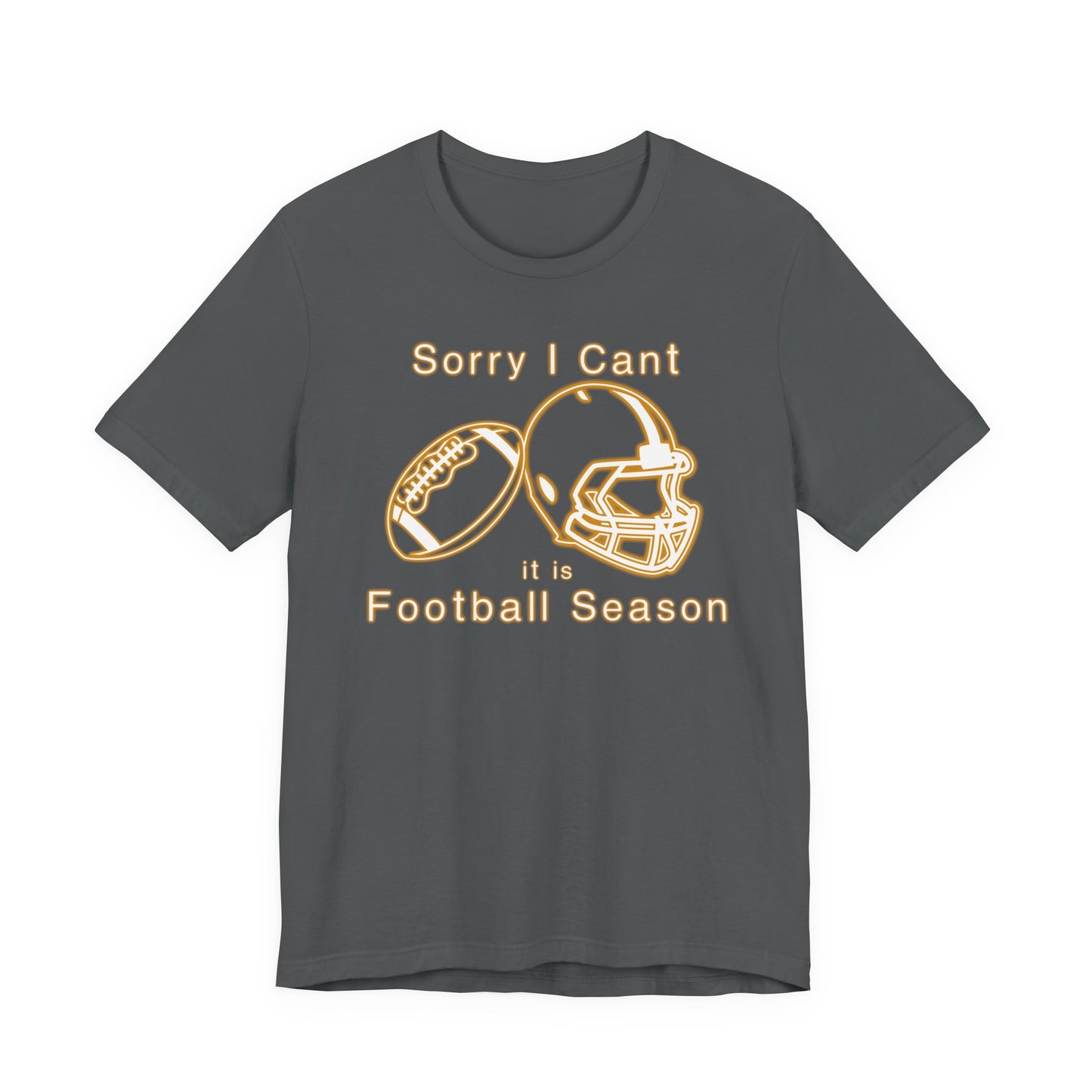 T-shirt - Football - Sorry I Cant (01g)