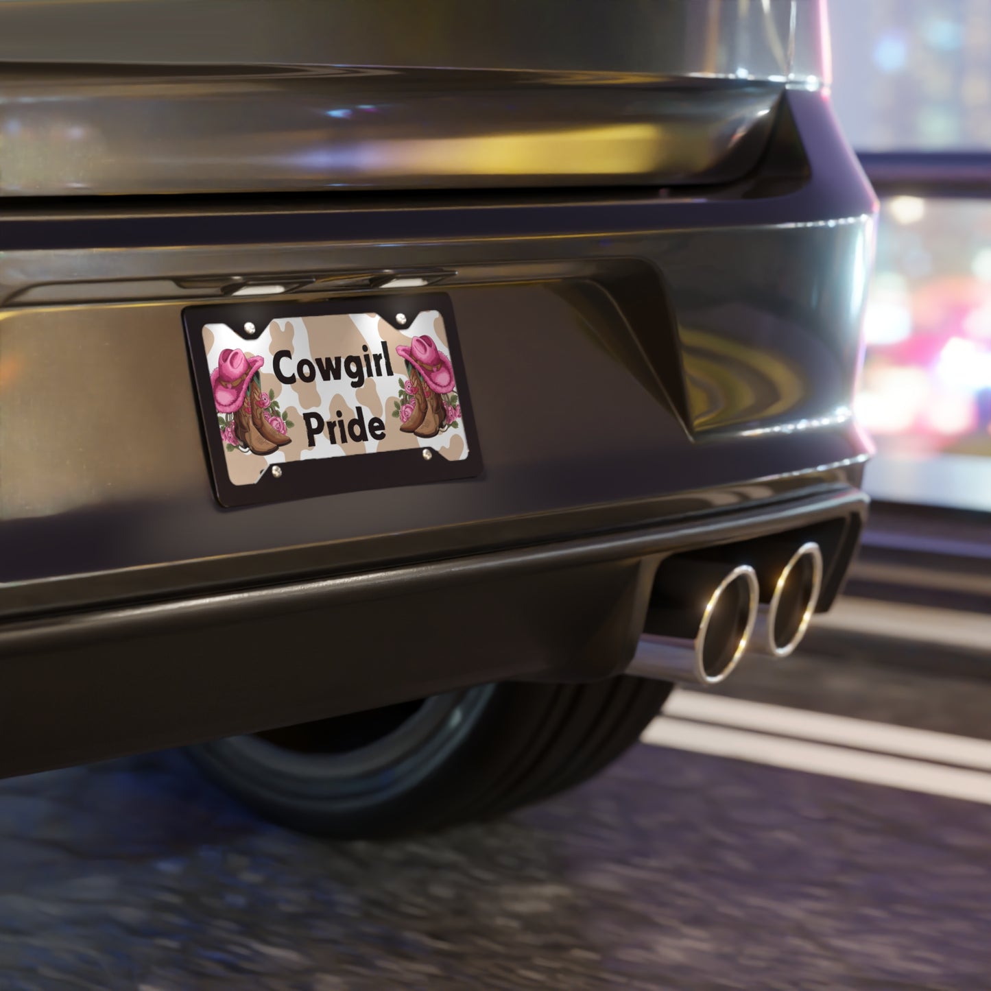 License Plate - Cowgirl Pride (1)