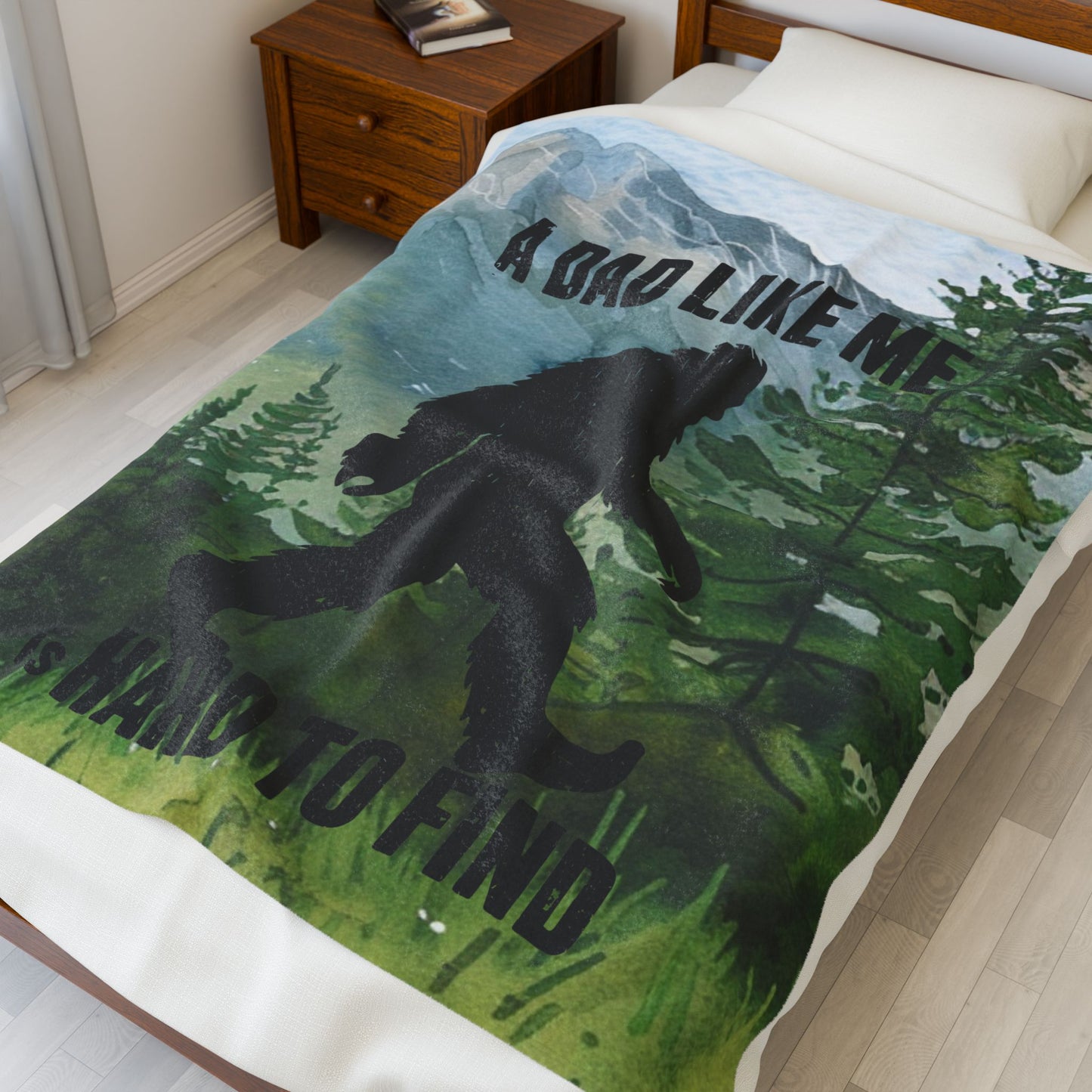Velveteen Plush Blanket - Dad - A Dad Like Me (1)
