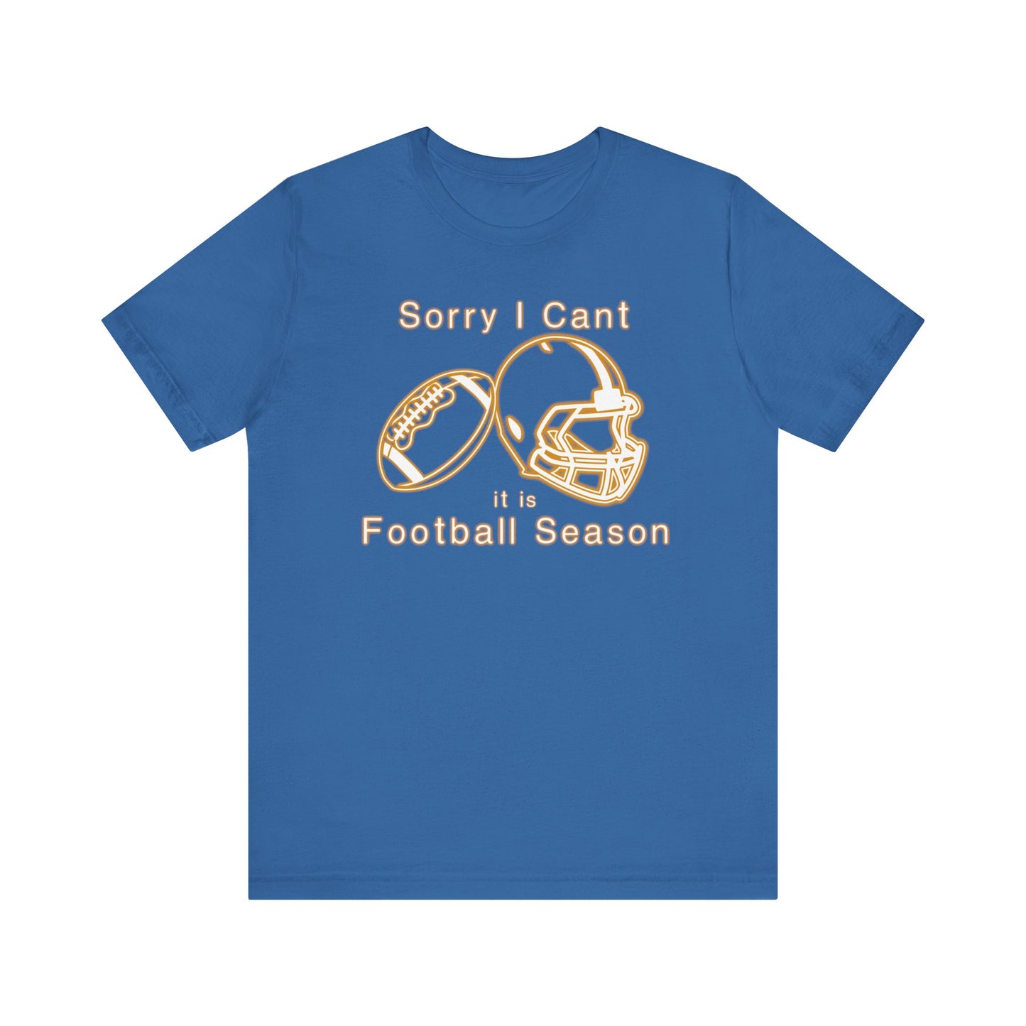 T-shirt - Football - Sorry I Cant (01g)