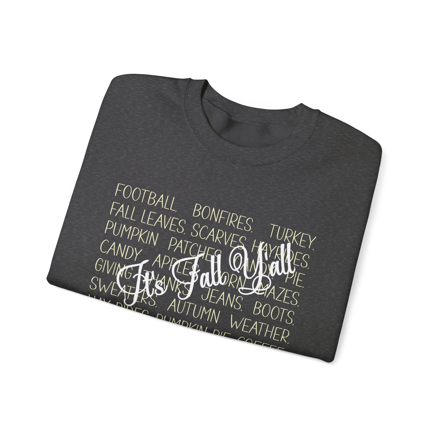 Sweatshirt - Autumn - It's Fall Y'all (1a)