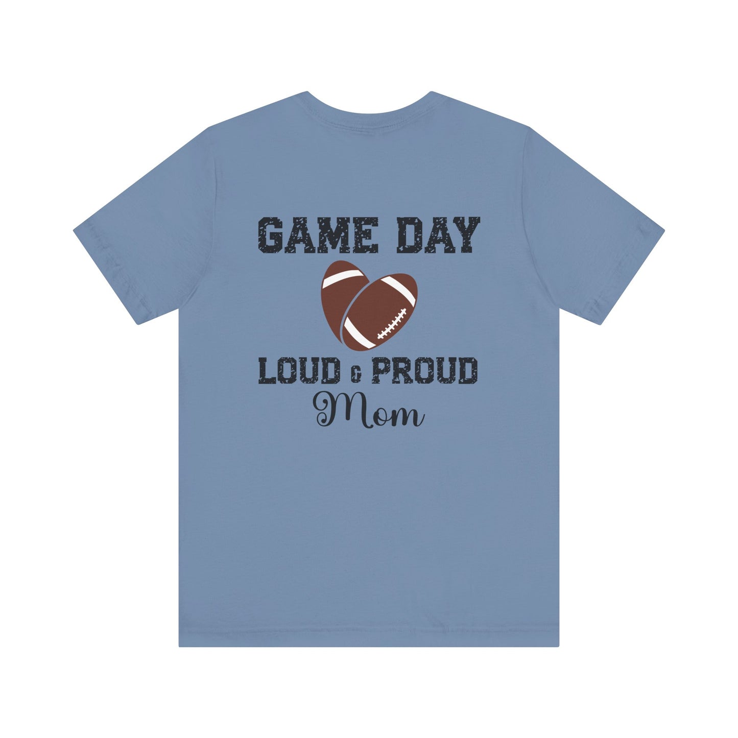 T-shirt - Football - Loud & Proud Mom (01a)