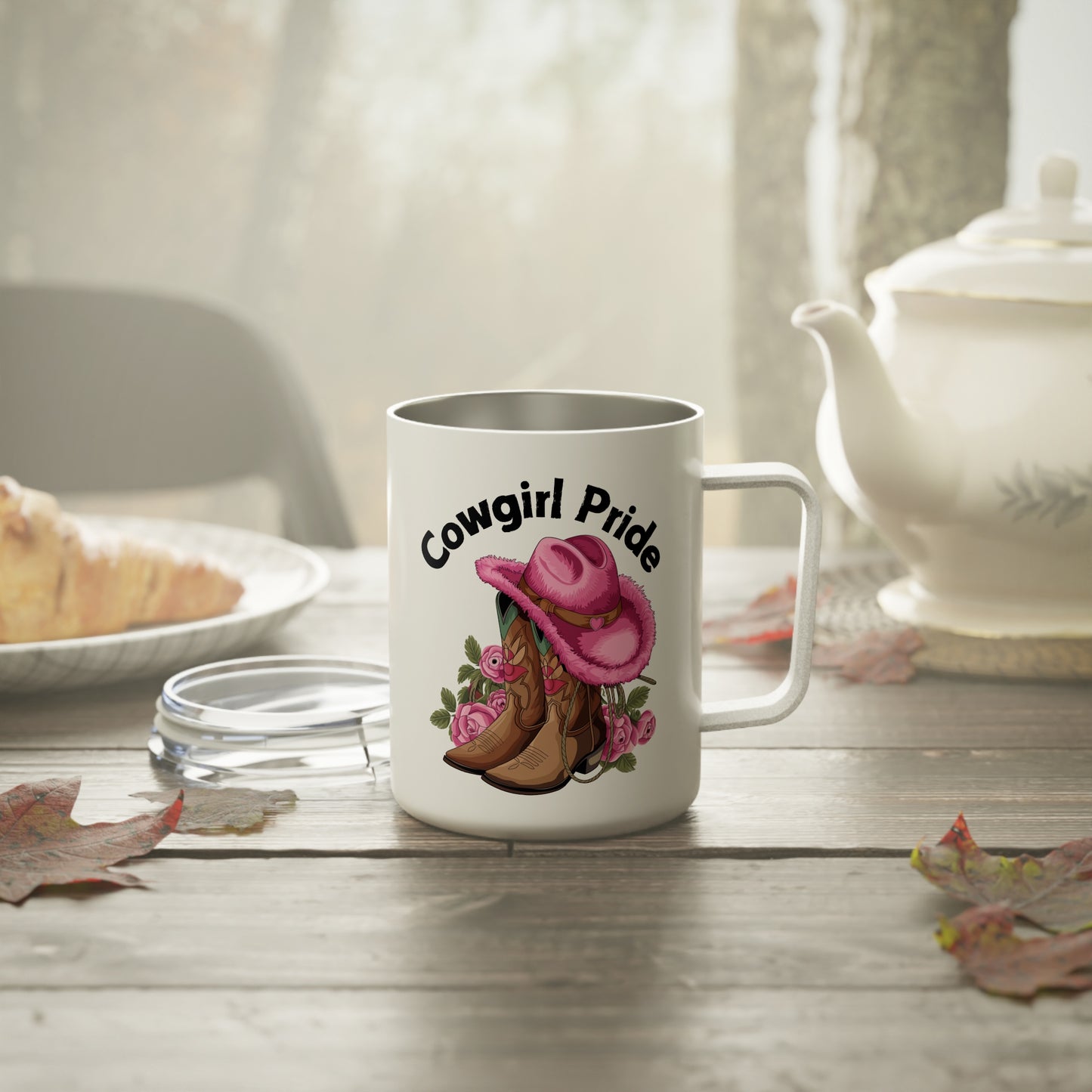 Insulated Coffee Mug - Cowgirl Pride (1)
