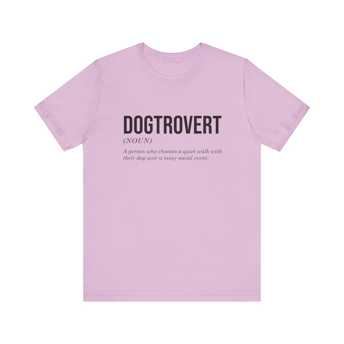 T-Shirt - Animal Lover - Dogtrovert (1a)