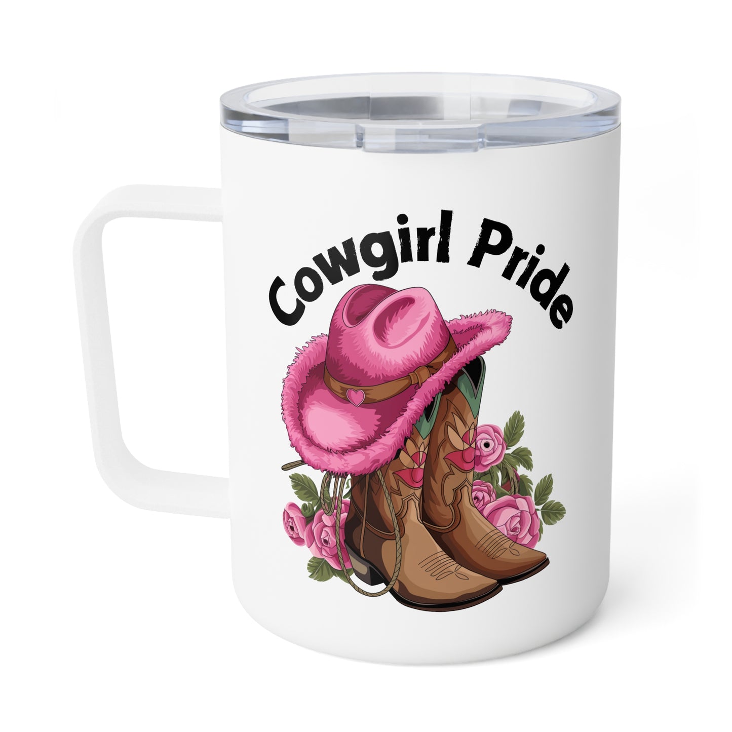 Insulated Coffee Mug - Cowgirl Pride (1)