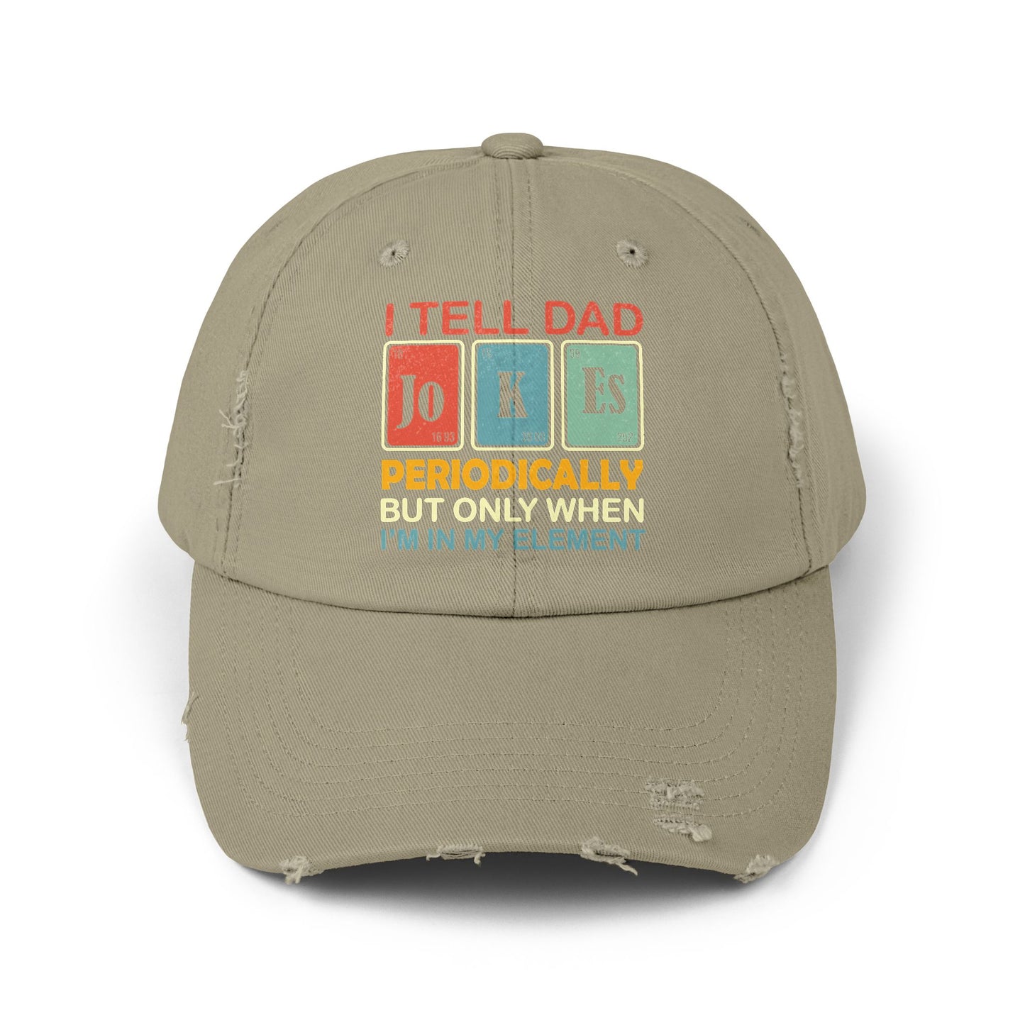 Distressed Cap - Dad / Funny - Dad Jokes (1)