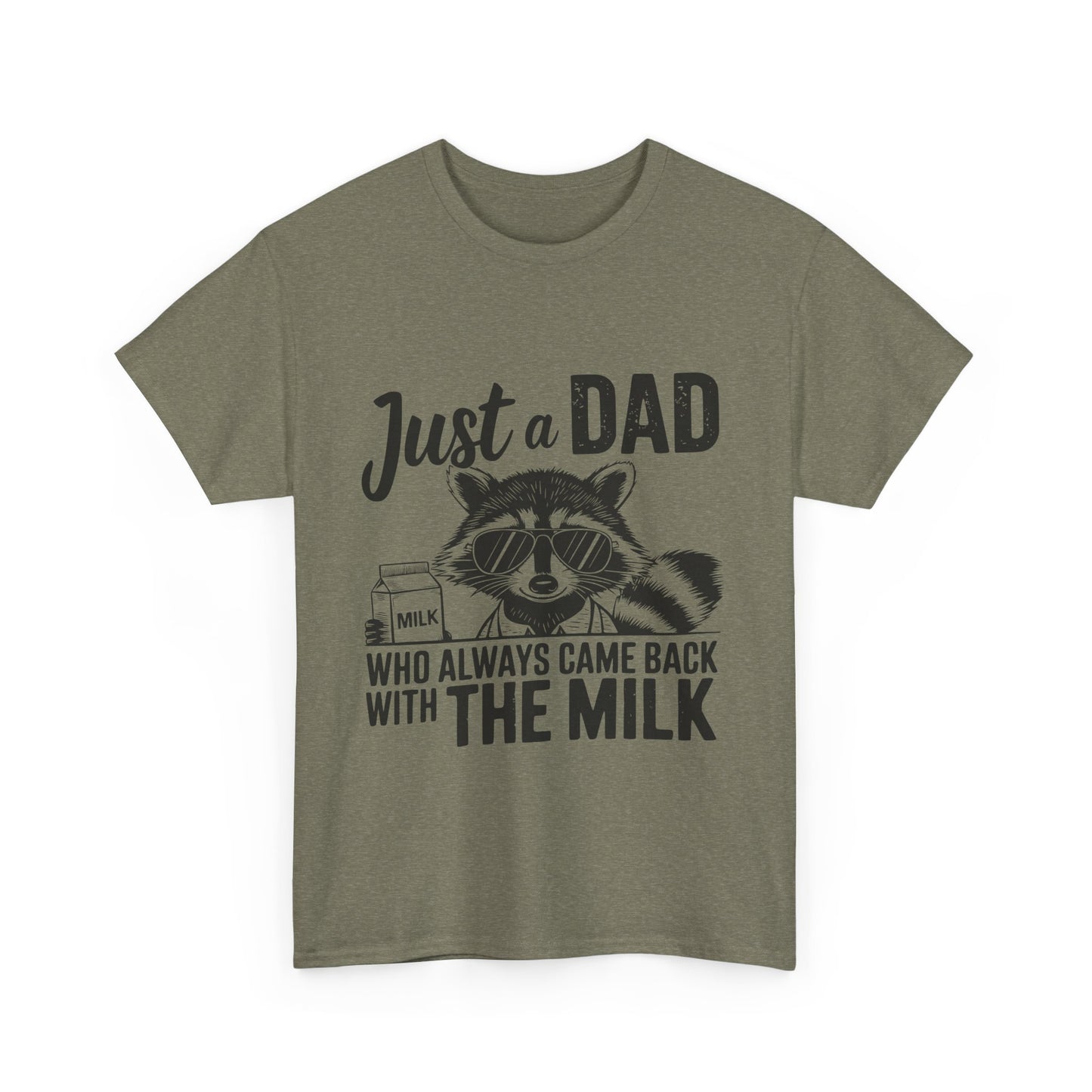 T-Shirt - Dad / Funny - Just a Dad (1) - Black Writing