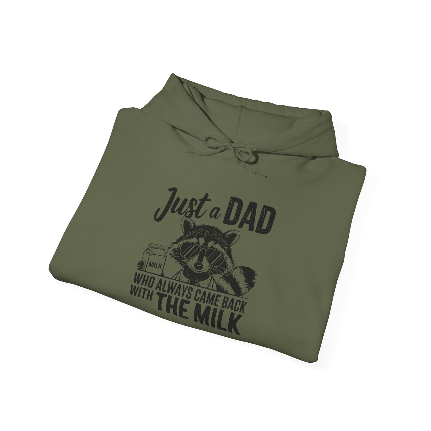 Hoodie - Dad / Funny - Just a Dad (1) - Black Writing