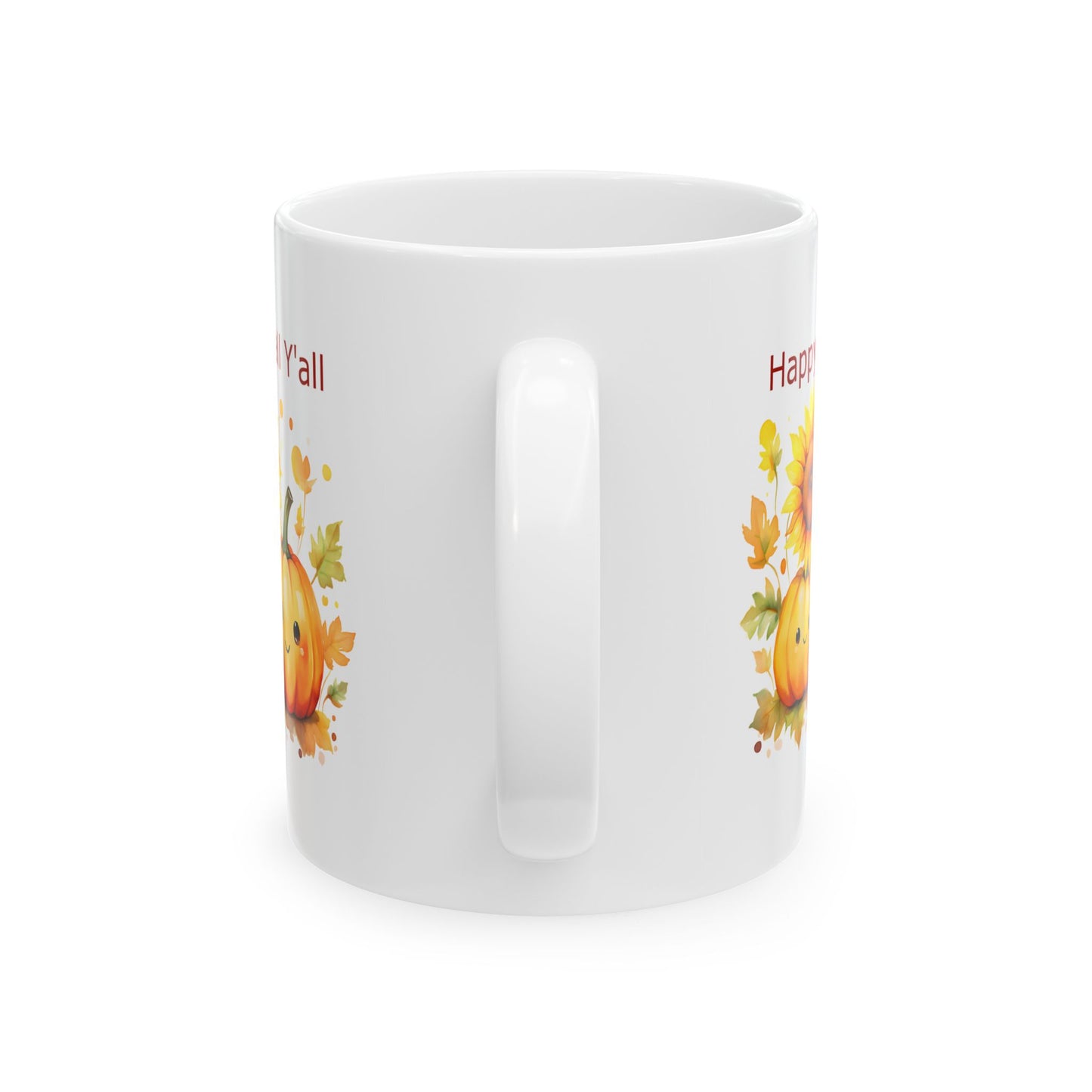 Ceramic Mug - Autumn - Happy Fall Y'all (1b)