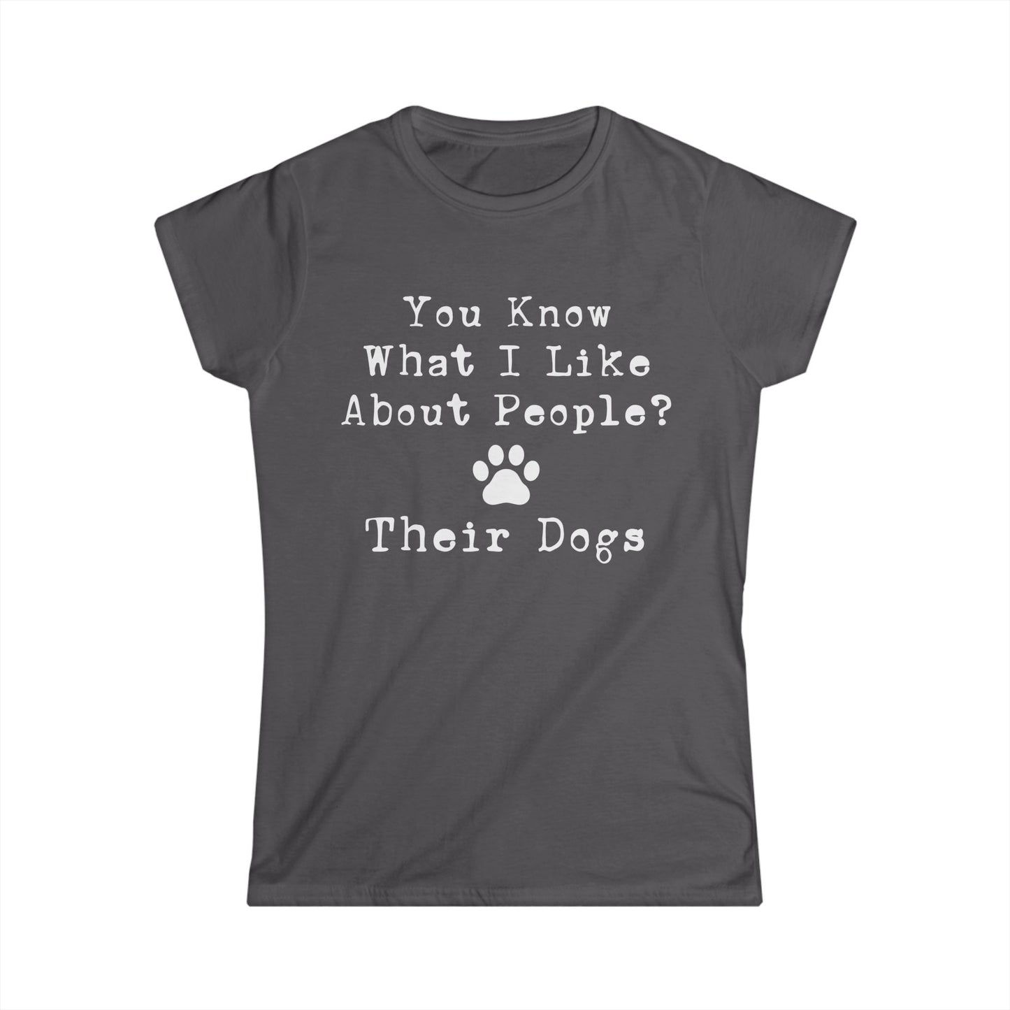 Female T-Shirt - Animal Lover - People's Dogs (1b)