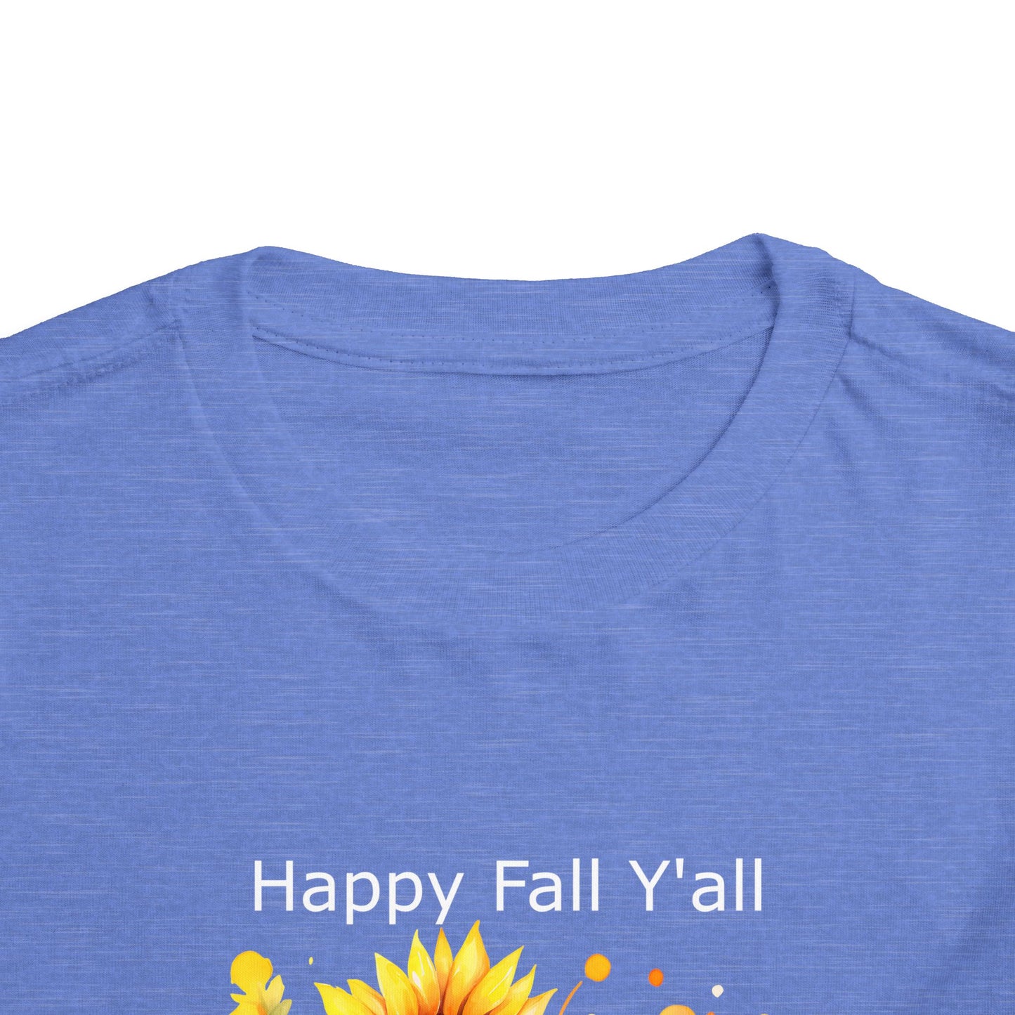 Toddler Tee - Autumn - Happy Fall Y'All (01)