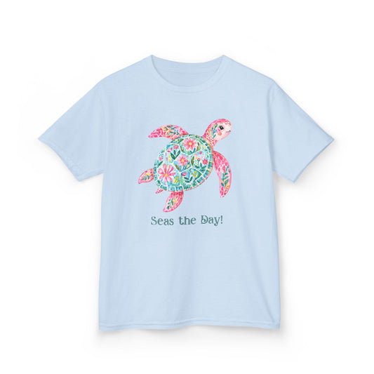 Child Tee - Animal - Seas the Day Turtle (01)