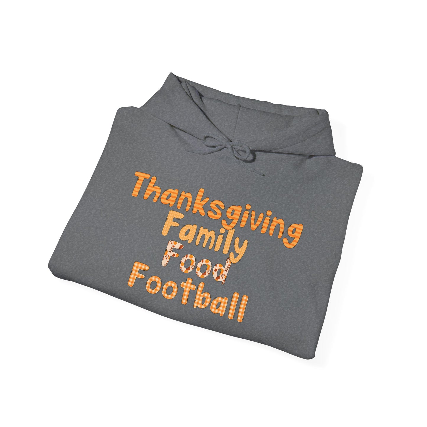 Heavy Blend Hoodie - Thanksgiving - Family Food Football (1a)