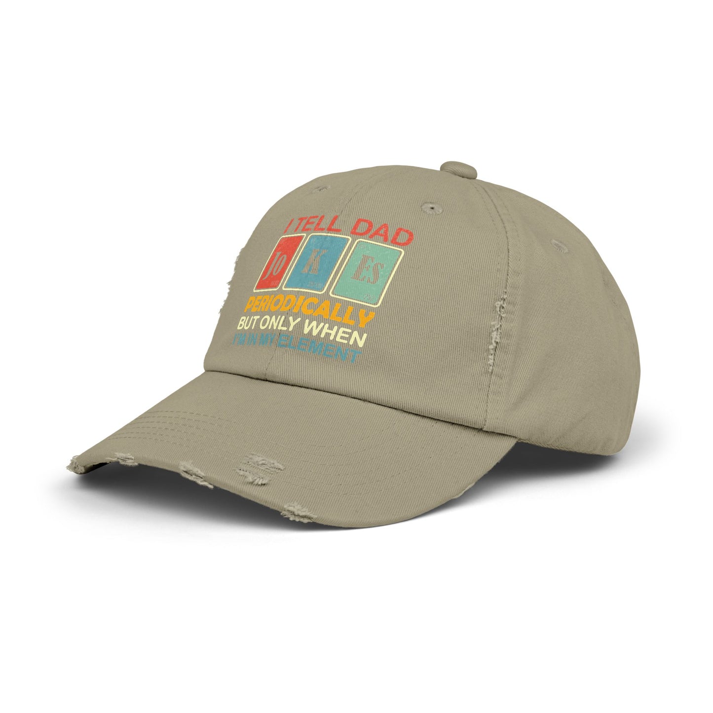 Distressed Cap - Dad / Funny - Dad Jokes (1)