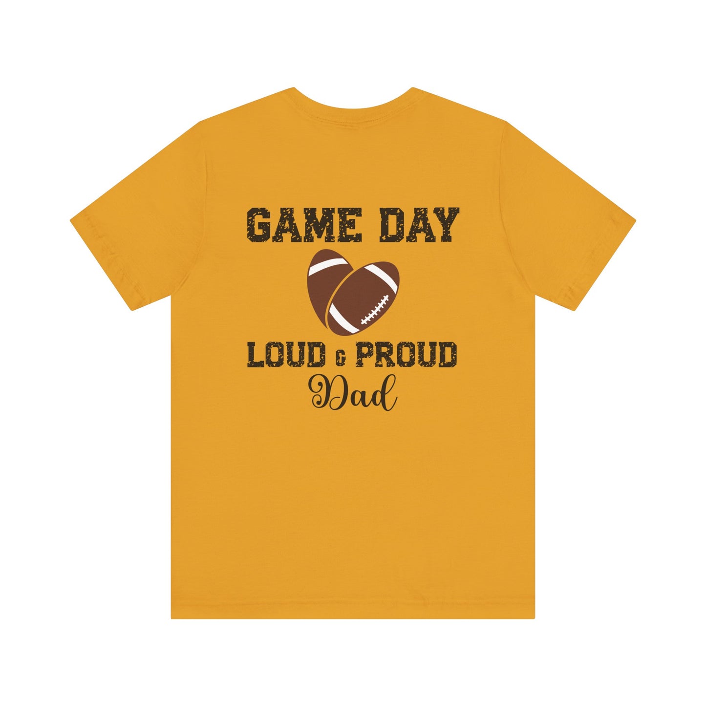 T-shirt - Football - Loud & Proud Dad (01a)