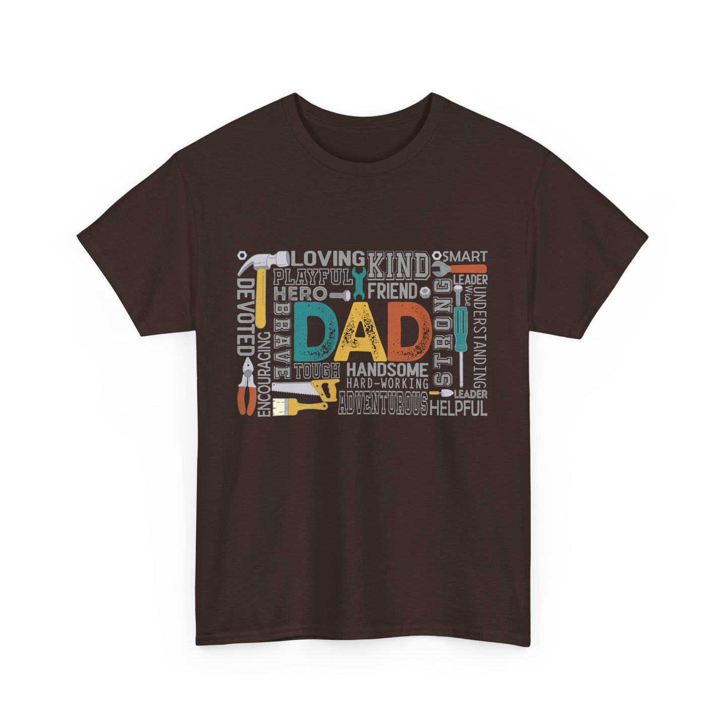 T-Shirt - Dad - Handyman Dad (1) - Light Writing