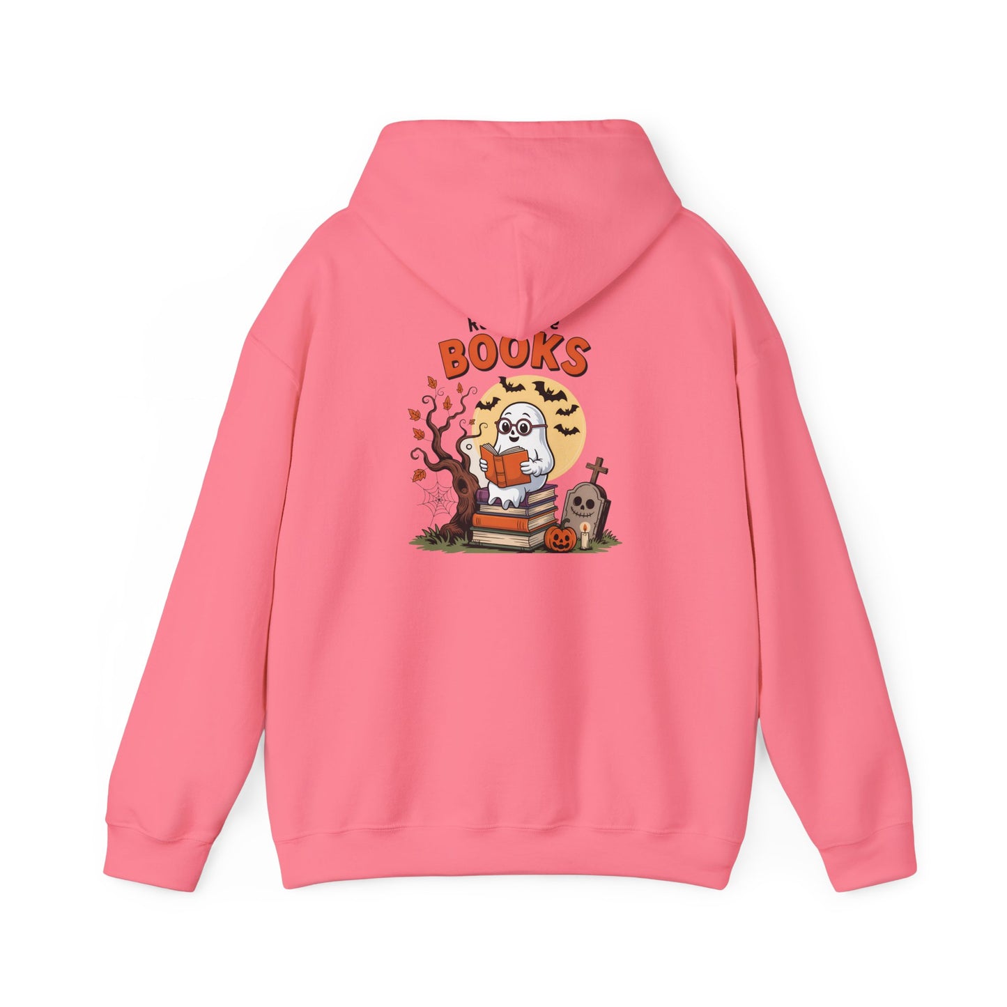 Heavy Blend Hoodie - Teacher/Halloween - Read More Books (01a)