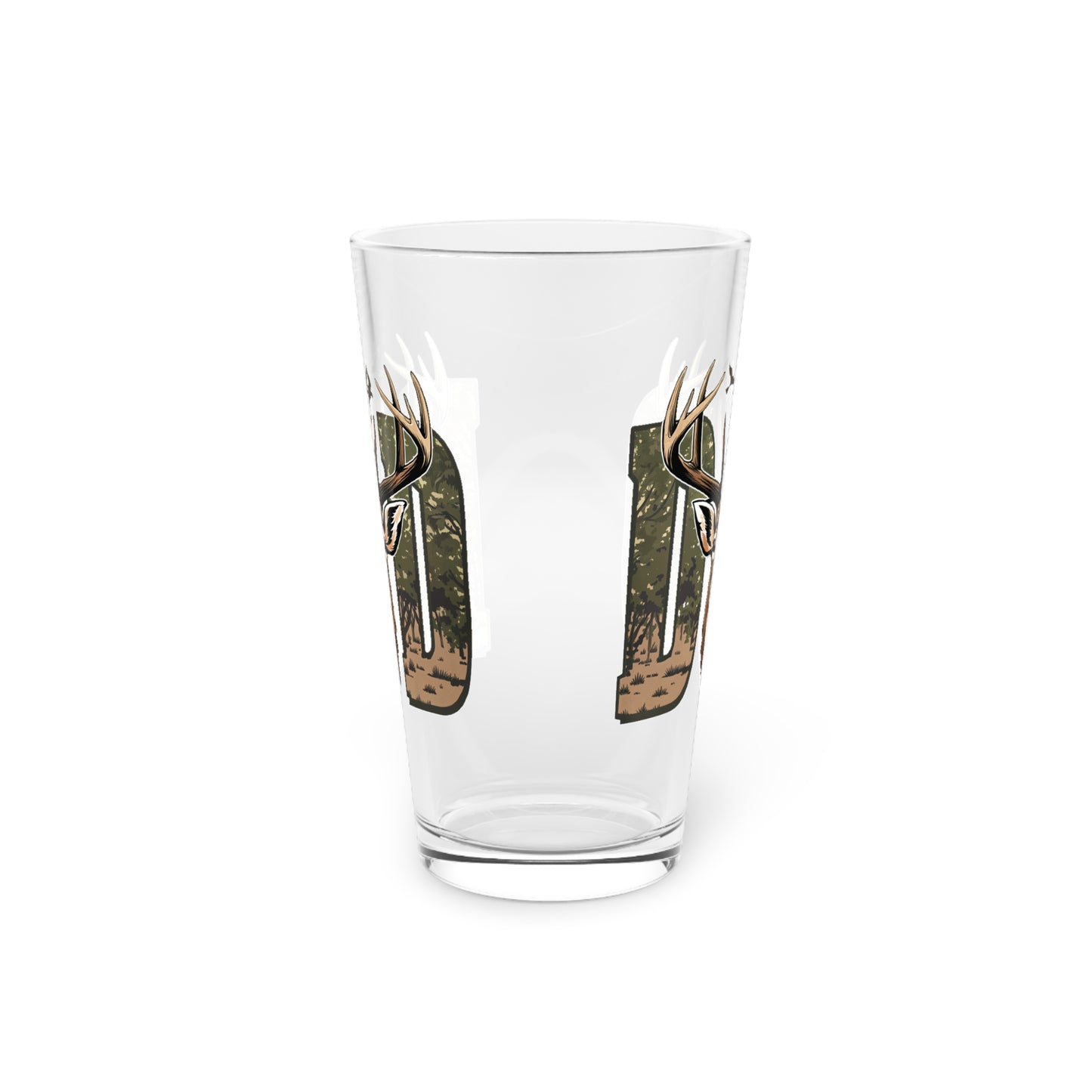 Pint Glass, 16oz - Dad - Hunting Dad (1)