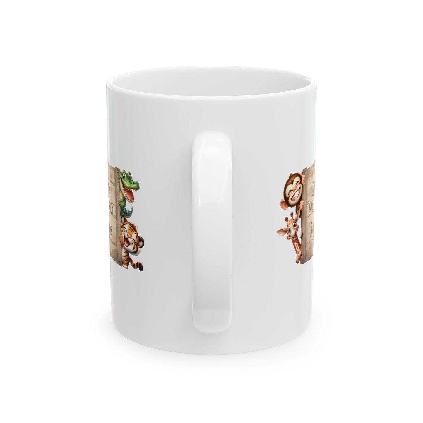 Ceramic Mug - Supporting Wildlife Daily by Raising Boys
