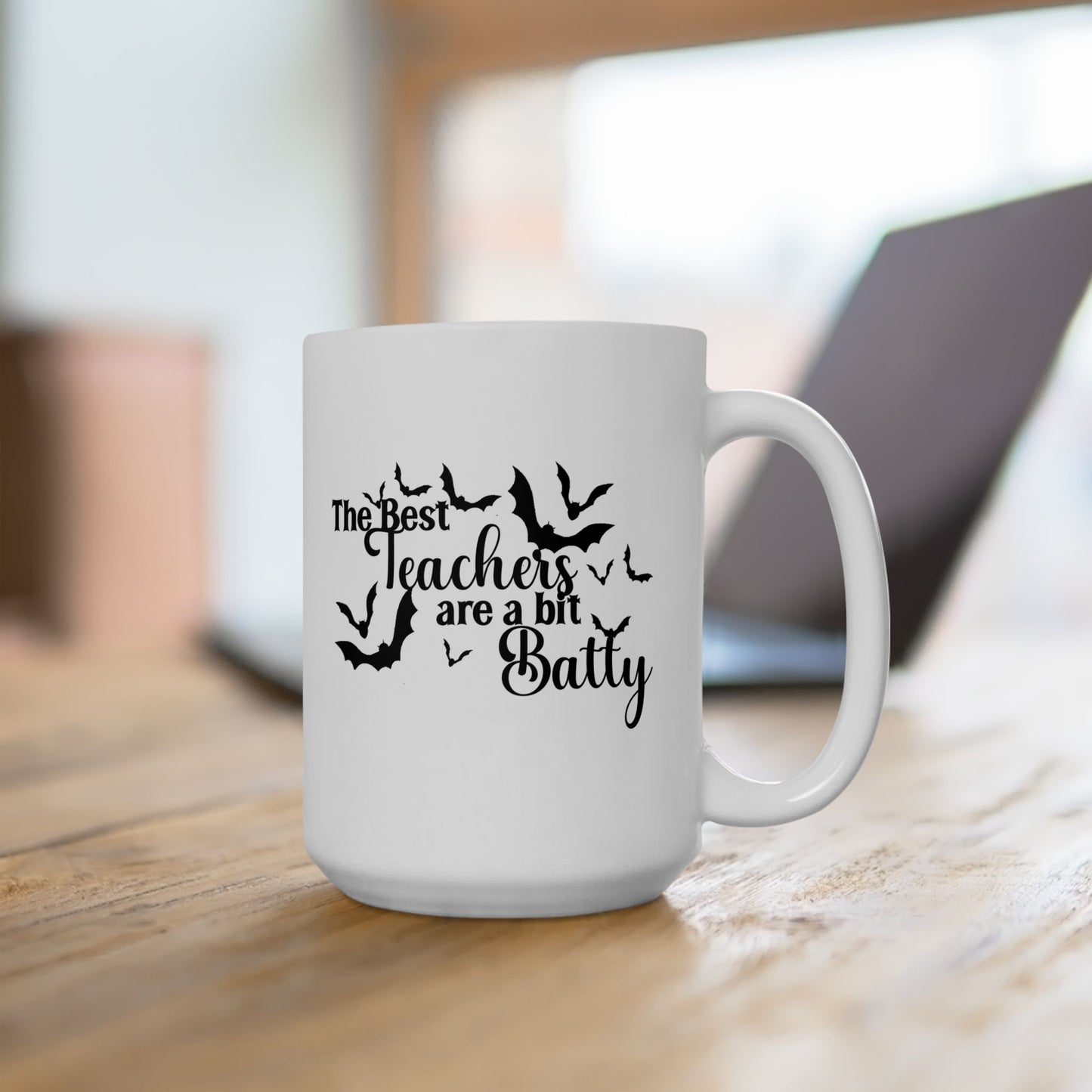 Ceramic Mug - Teacher / Halloween - The Best Teachers are a Little Batty (01a)