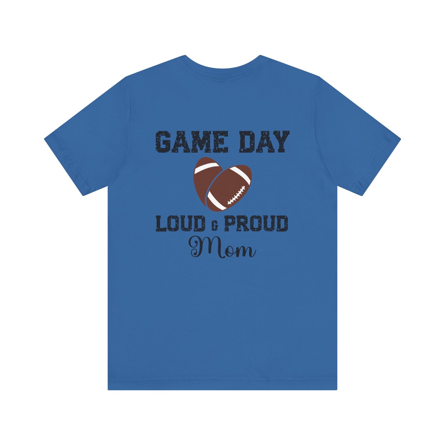 T-shirt - Football - Loud & Proud Mom (01a)