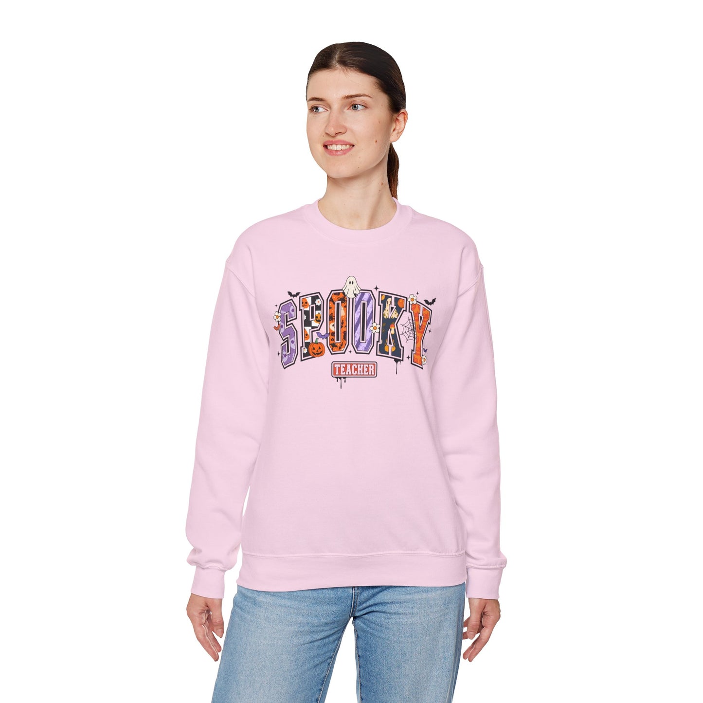 Sweatshirt - Teacher / Halloween - Spooky Teacher (1a)