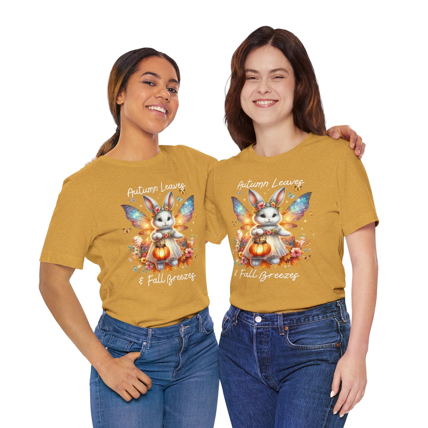 T-shirt - Autumn Leaves & Fall Breezes (01b)