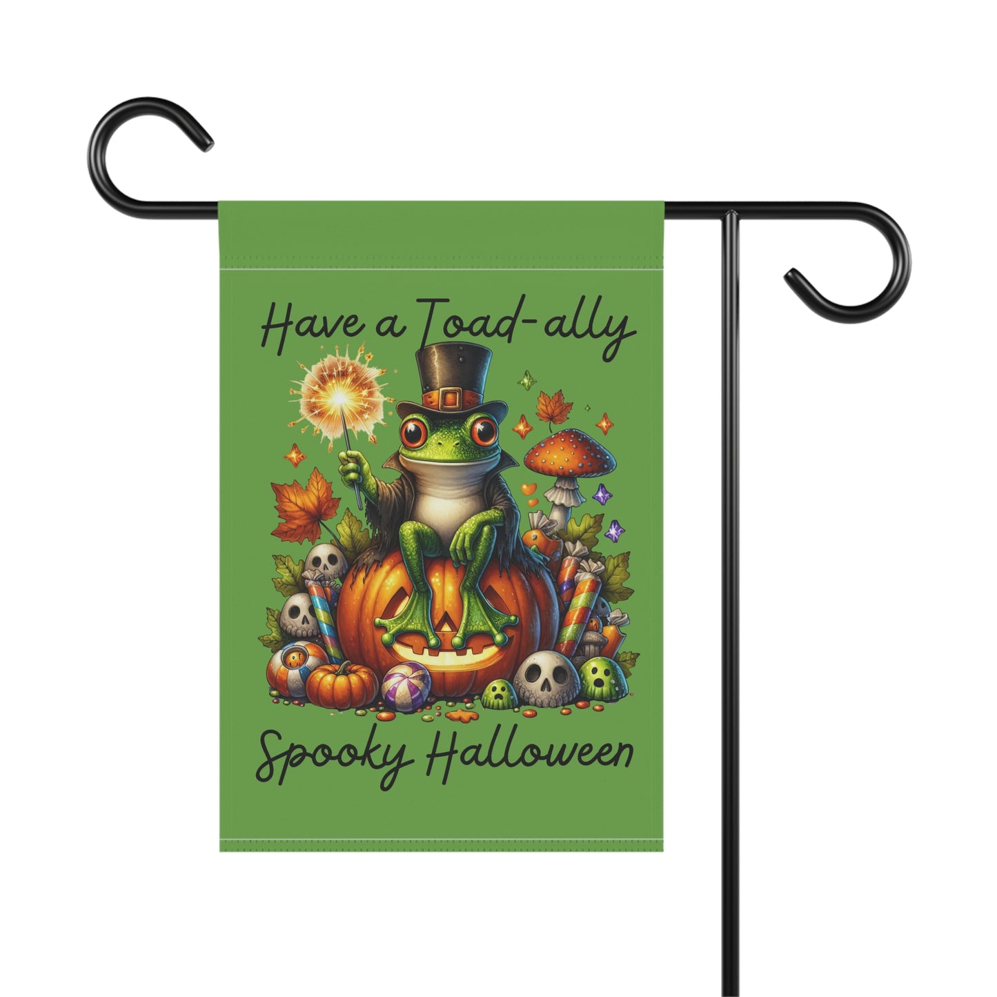 Garden Flag - Halloween - Toad-ally Spooky Halloween (01a)